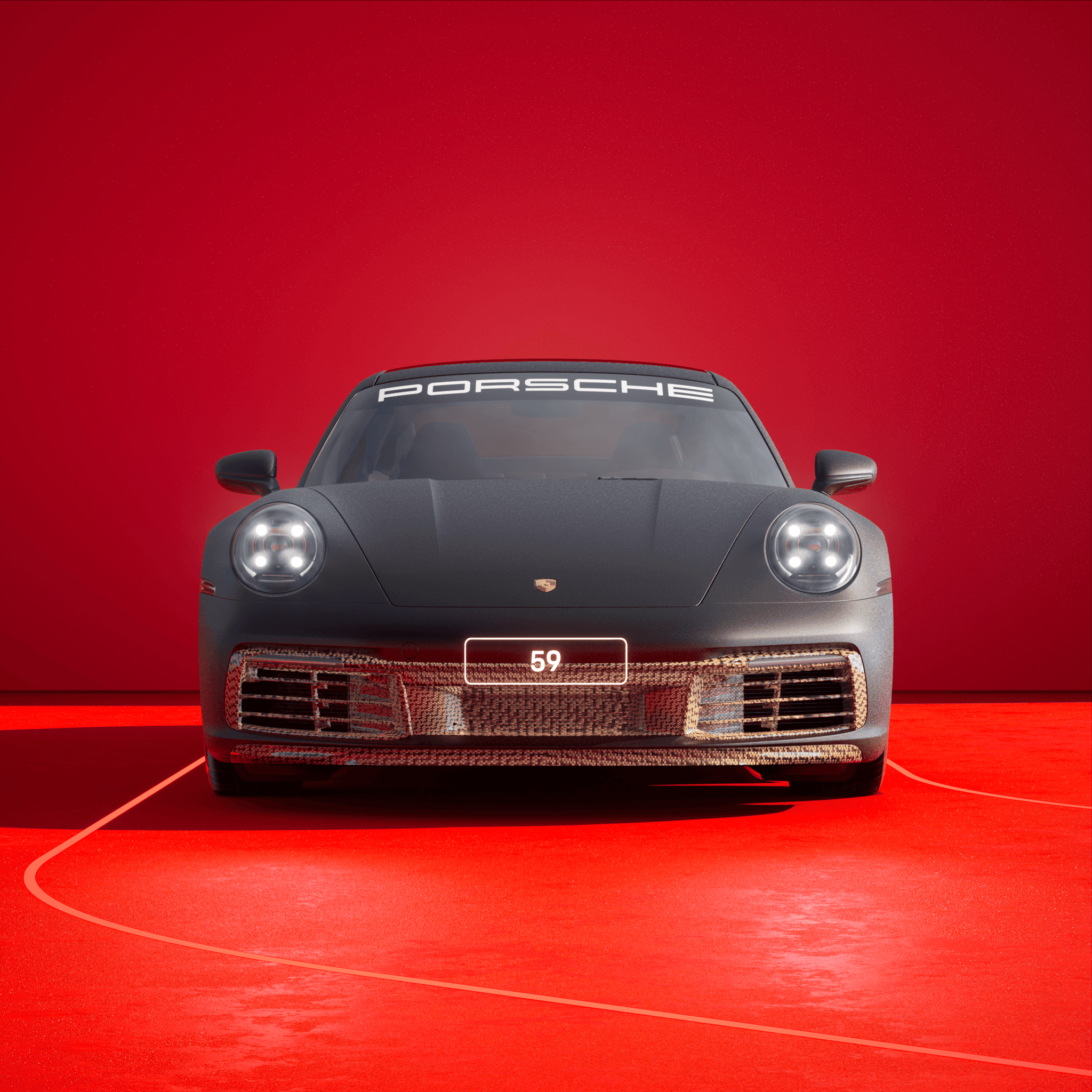 The PORSCHΞ 911 59 image in phase