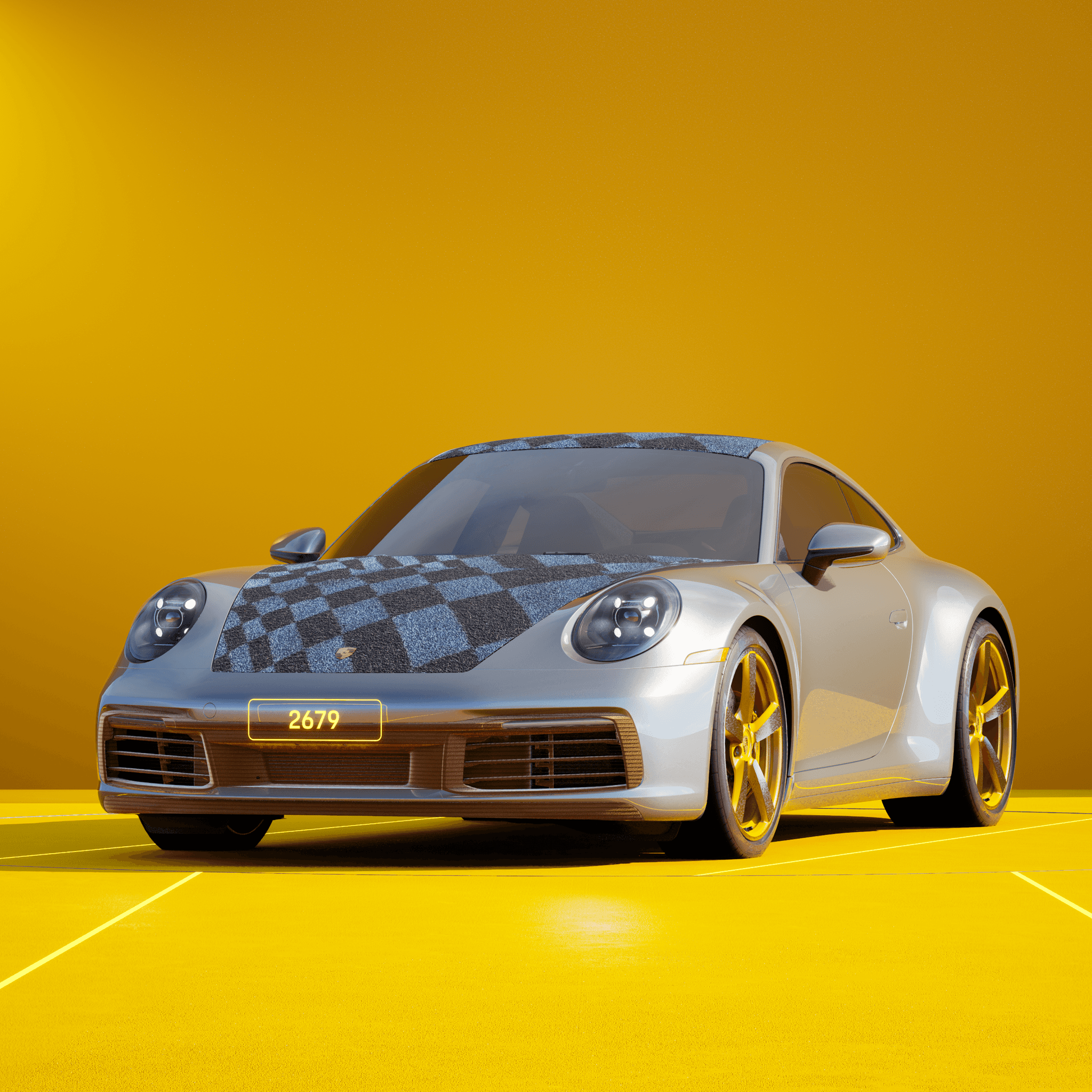 The PORSCHΞ 911 2679 image in phase