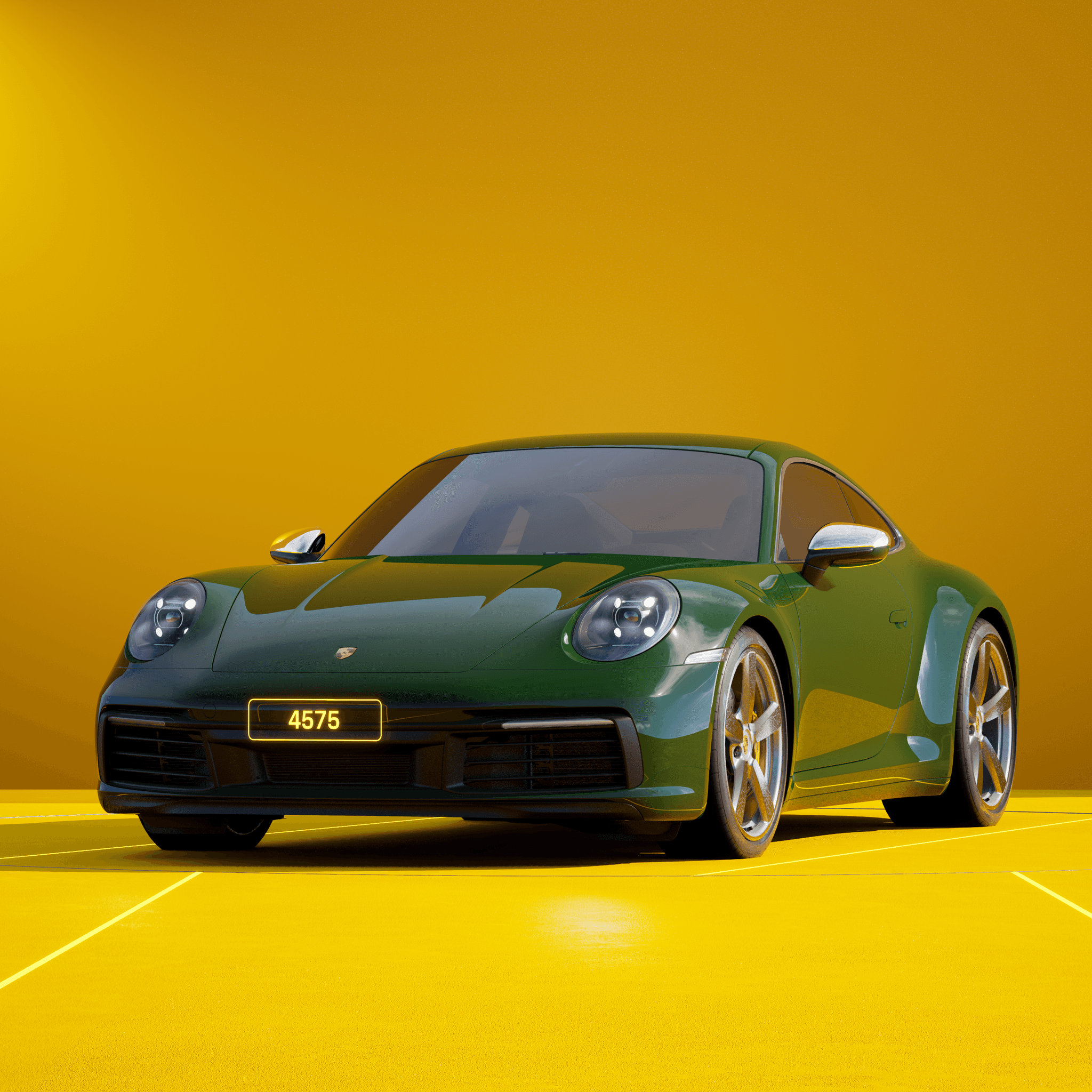 The PORSCHΞ 911 4575 image in phase