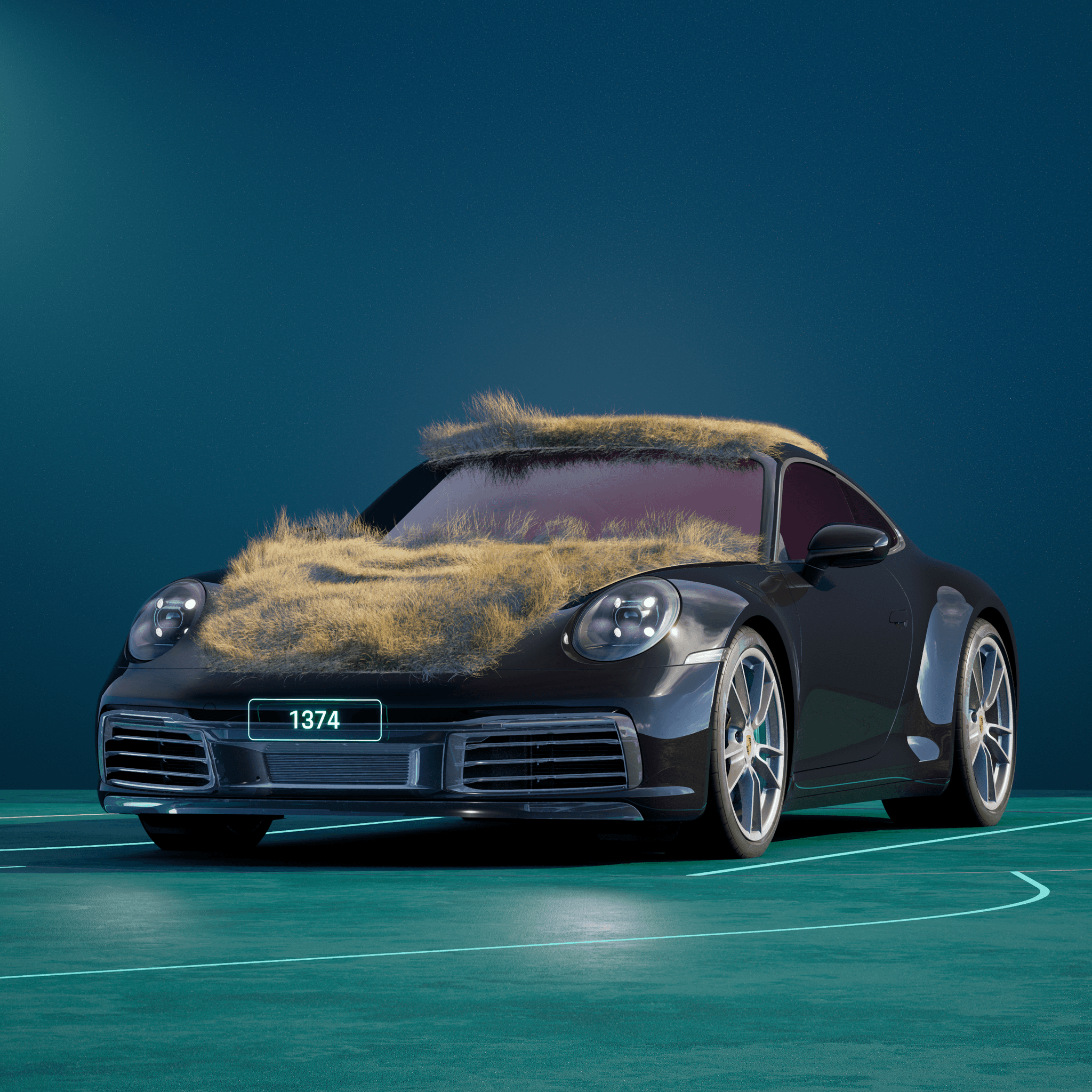 The PORSCHΞ 911 1374 image in phase