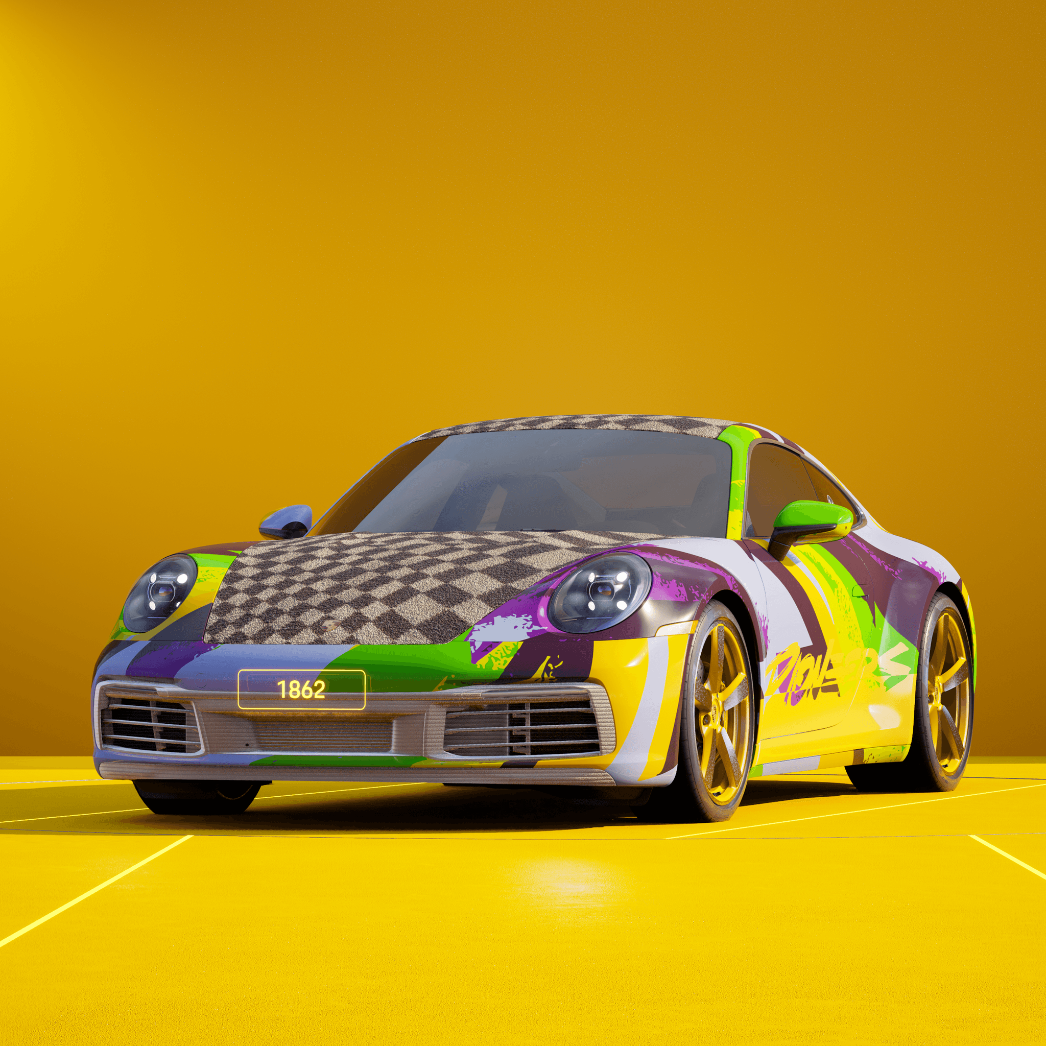 The PORSCHΞ 911 1862 image in phase