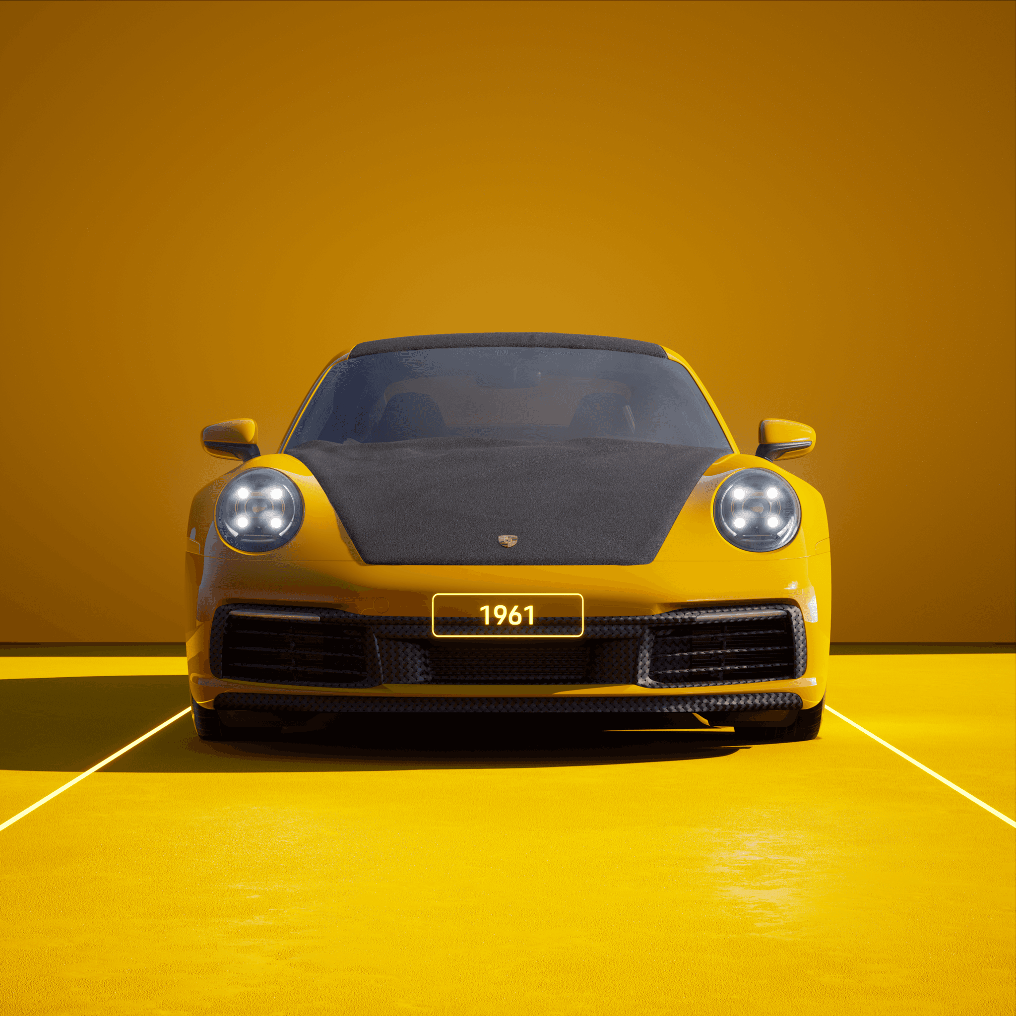 The PORSCHΞ 911 1961 image in phase