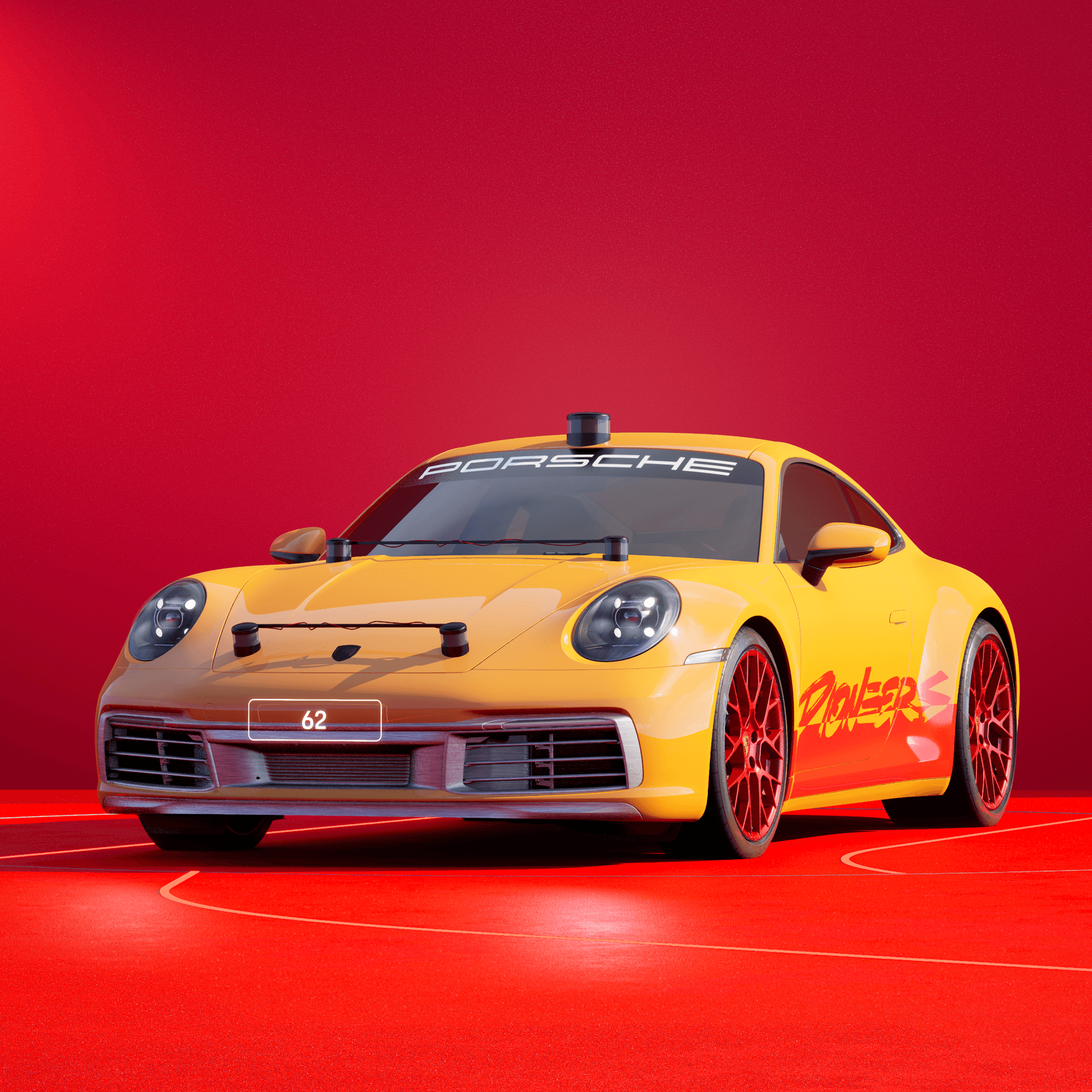 The PORSCHΞ 911 62 image in phase