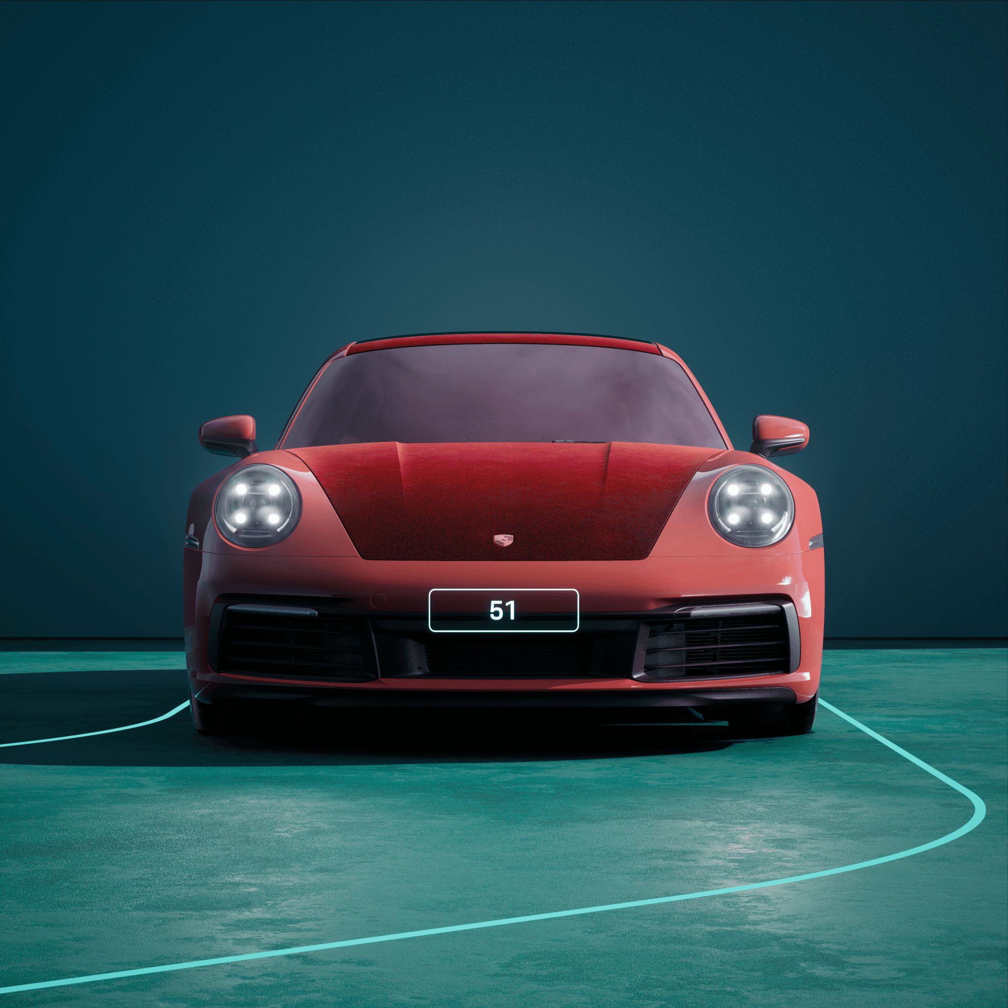 The PORSCHΞ 911 51 image in phase