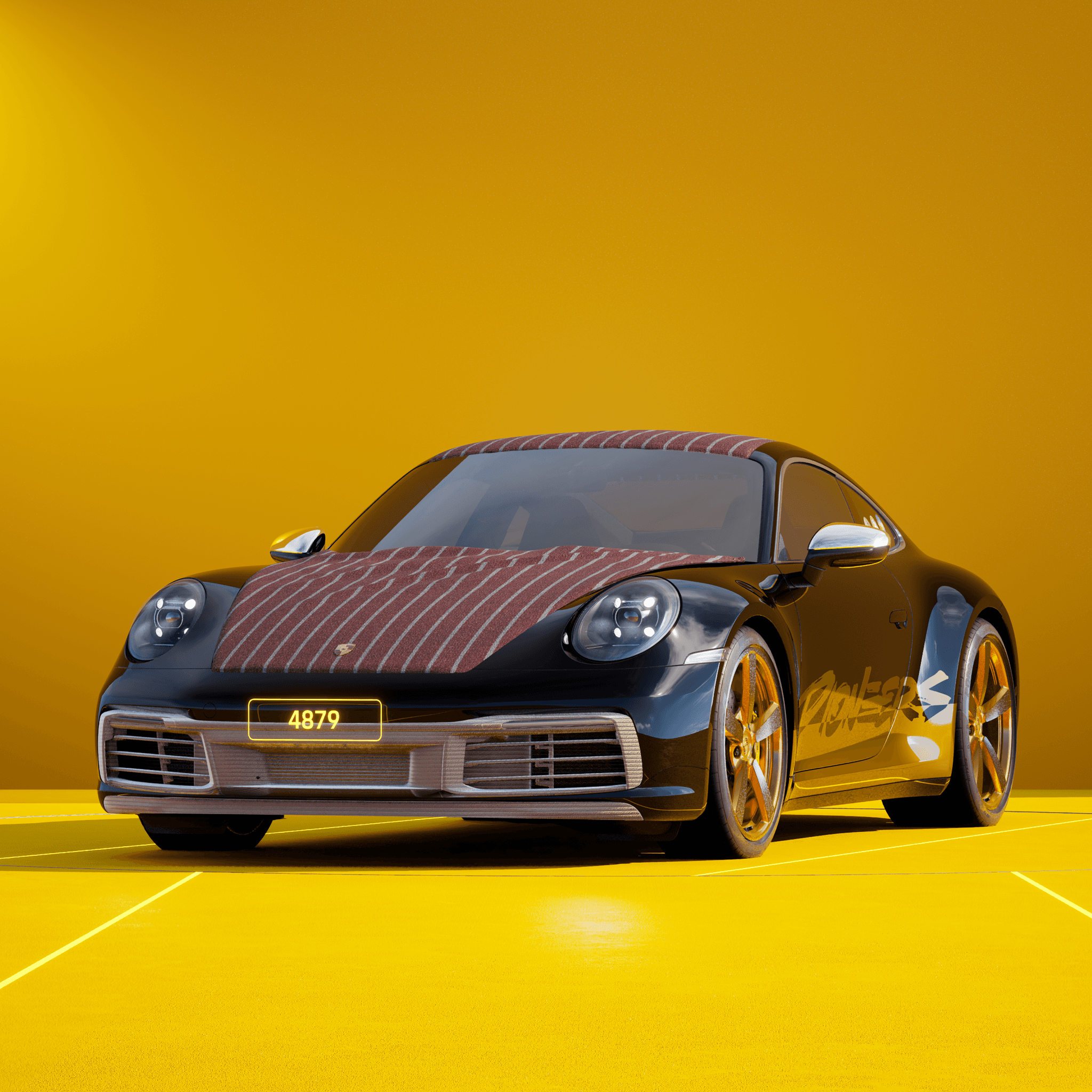 The PORSCHΞ 911 4879 image in phase