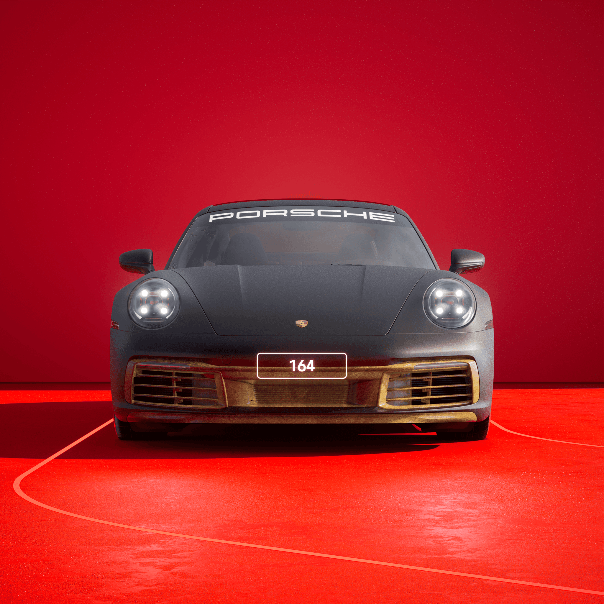 The PORSCHΞ 911 164 image in phase