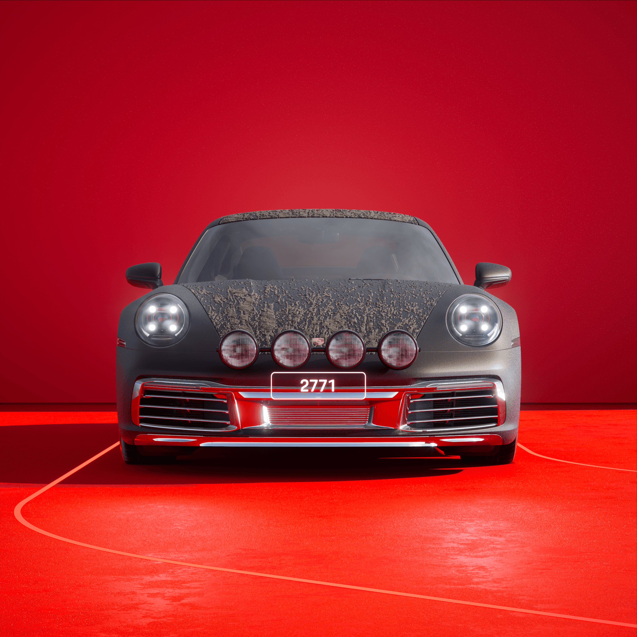 The PORSCHΞ 911 2771 image in phase