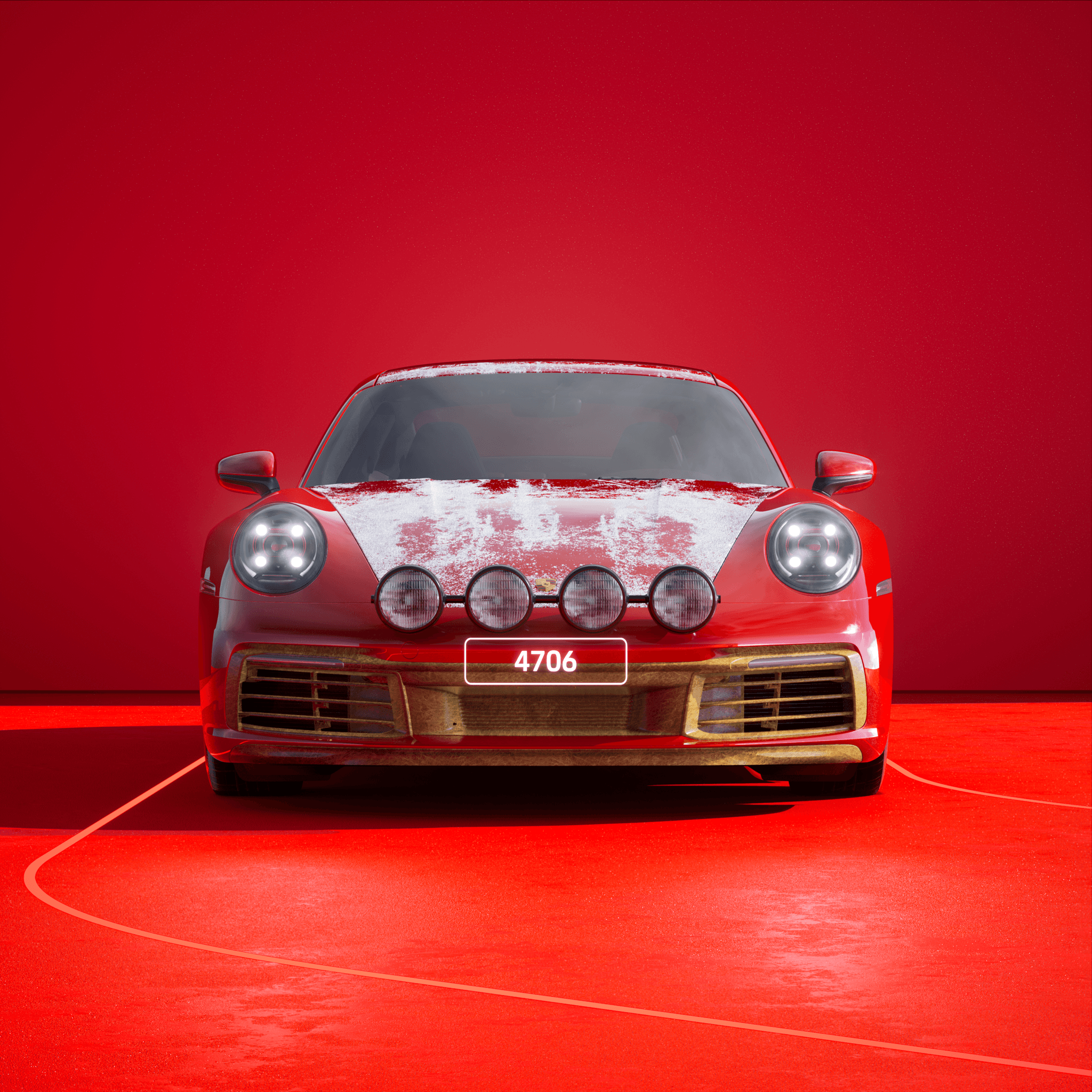 The PORSCHΞ 911 4706 image in phase