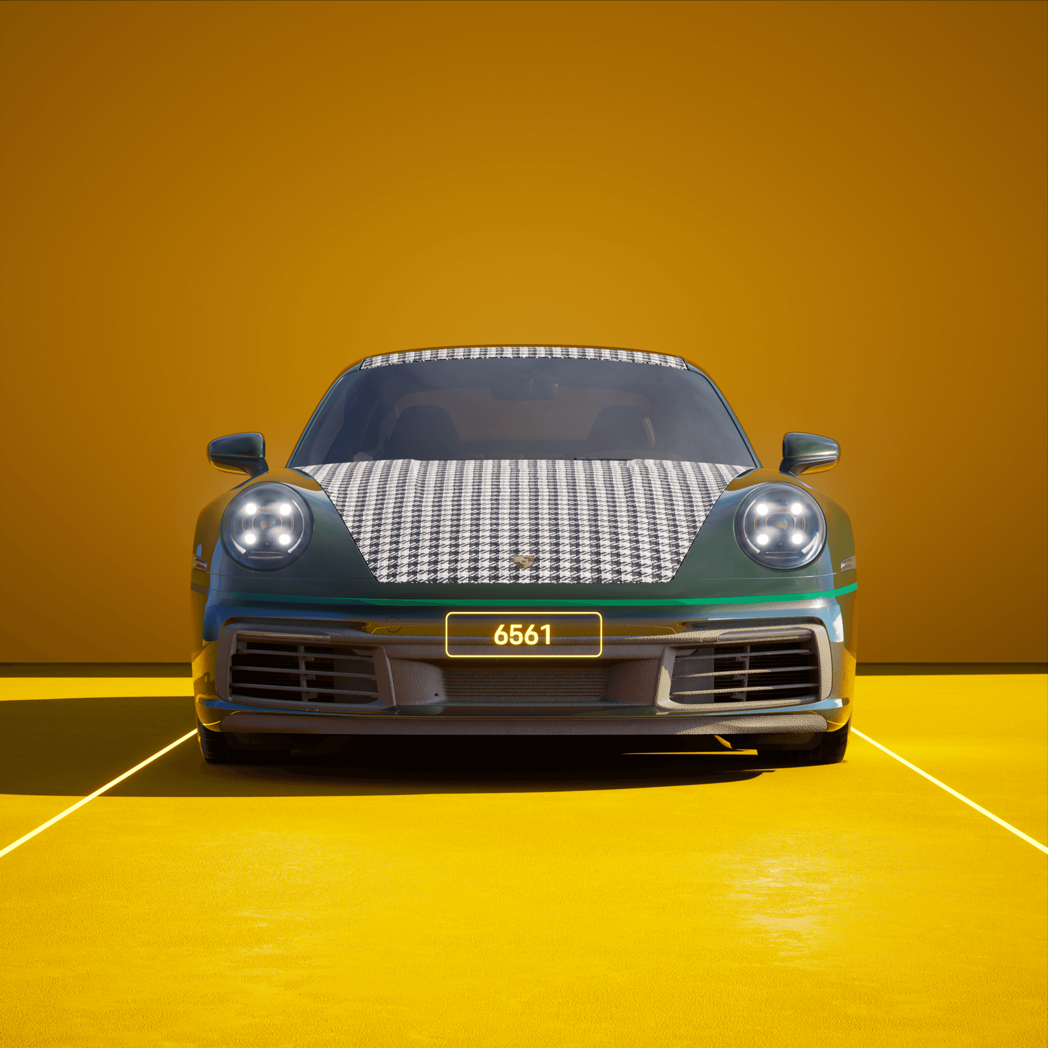 The PORSCHΞ 911 6561 image in phase