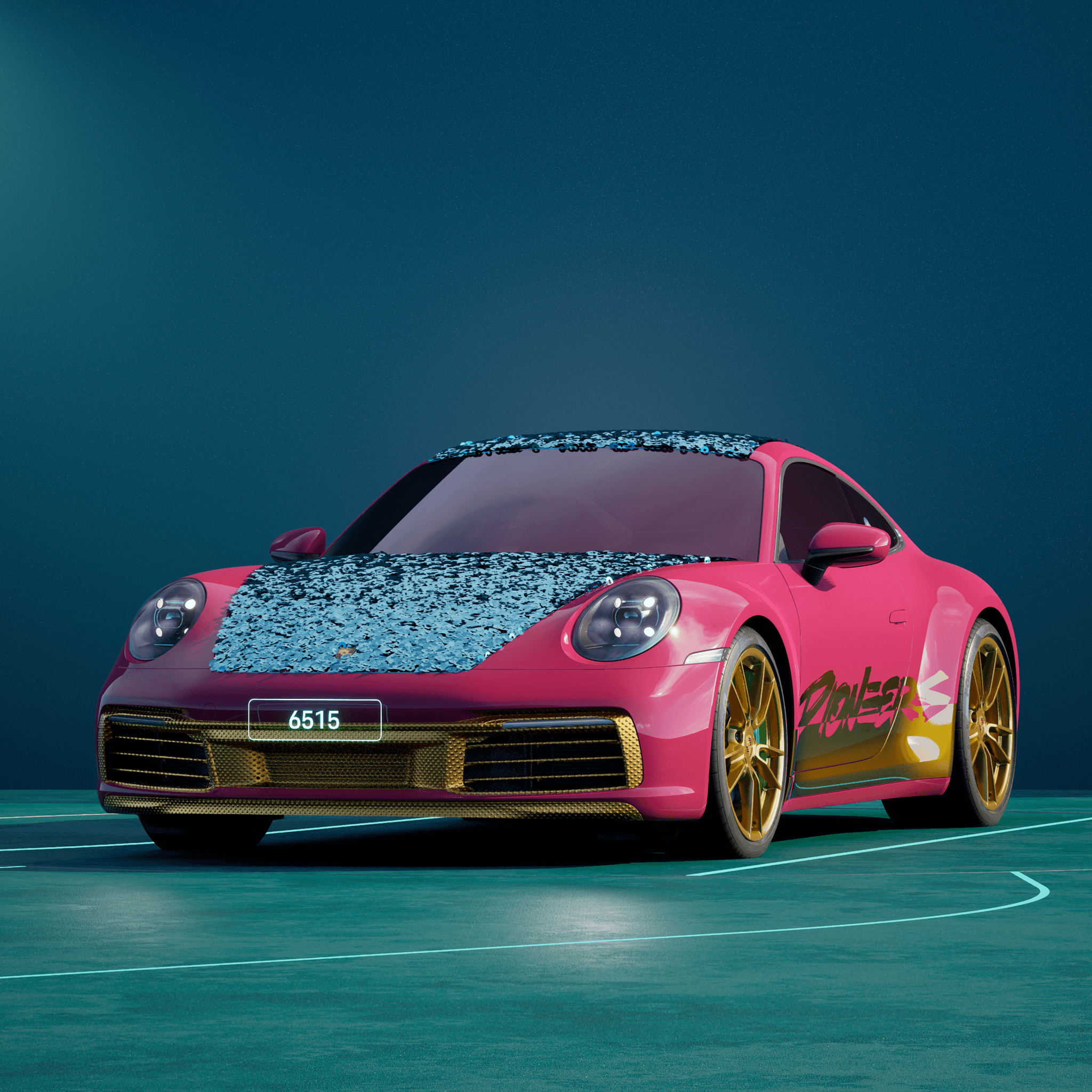 The PORSCHΞ 911 6515 image in phase