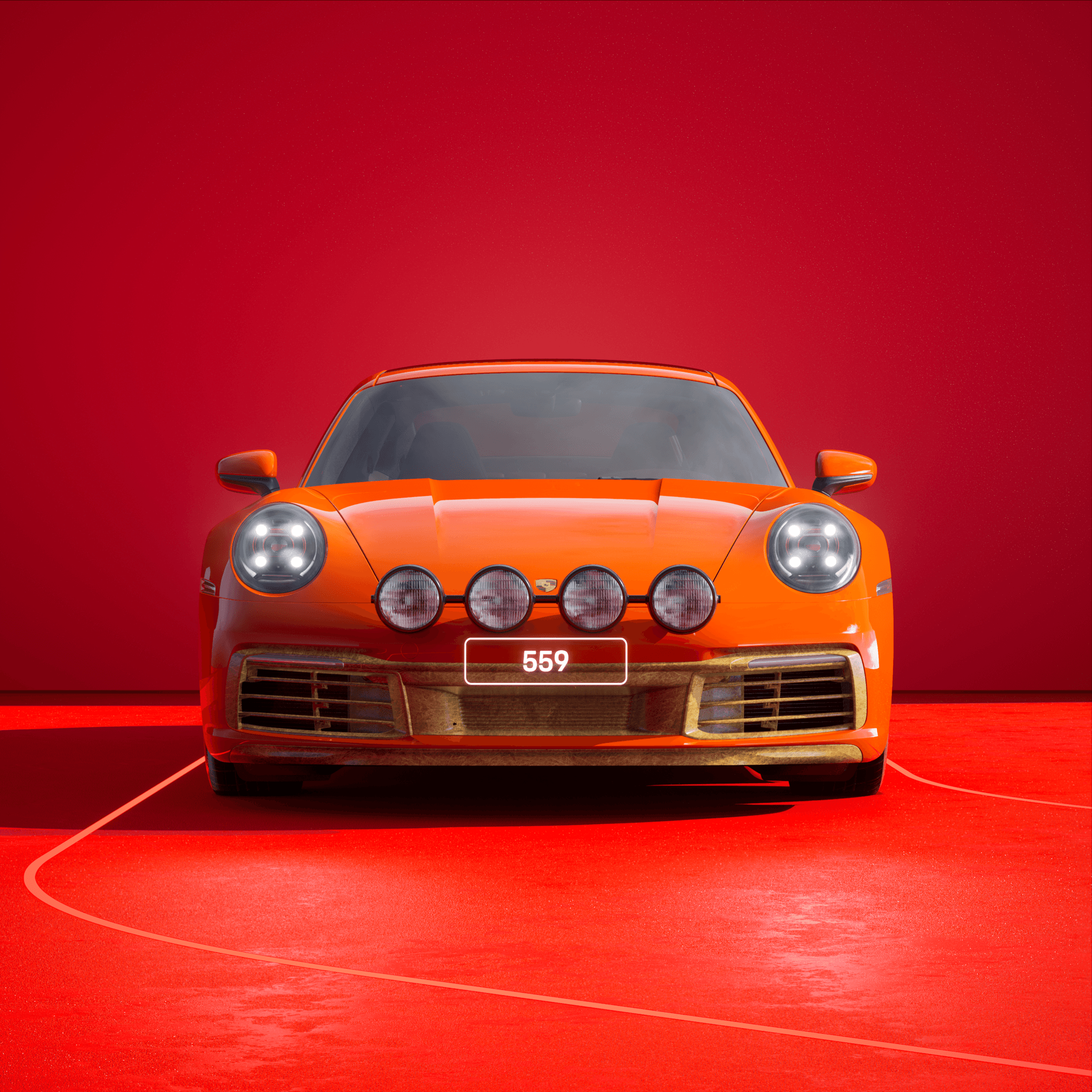The PORSCHΞ 911 559 image in phase