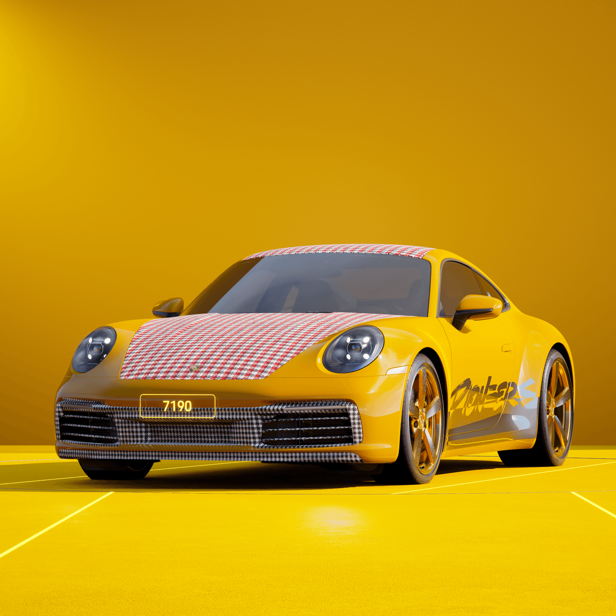 The PORSCHΞ 911 7190 image in phase