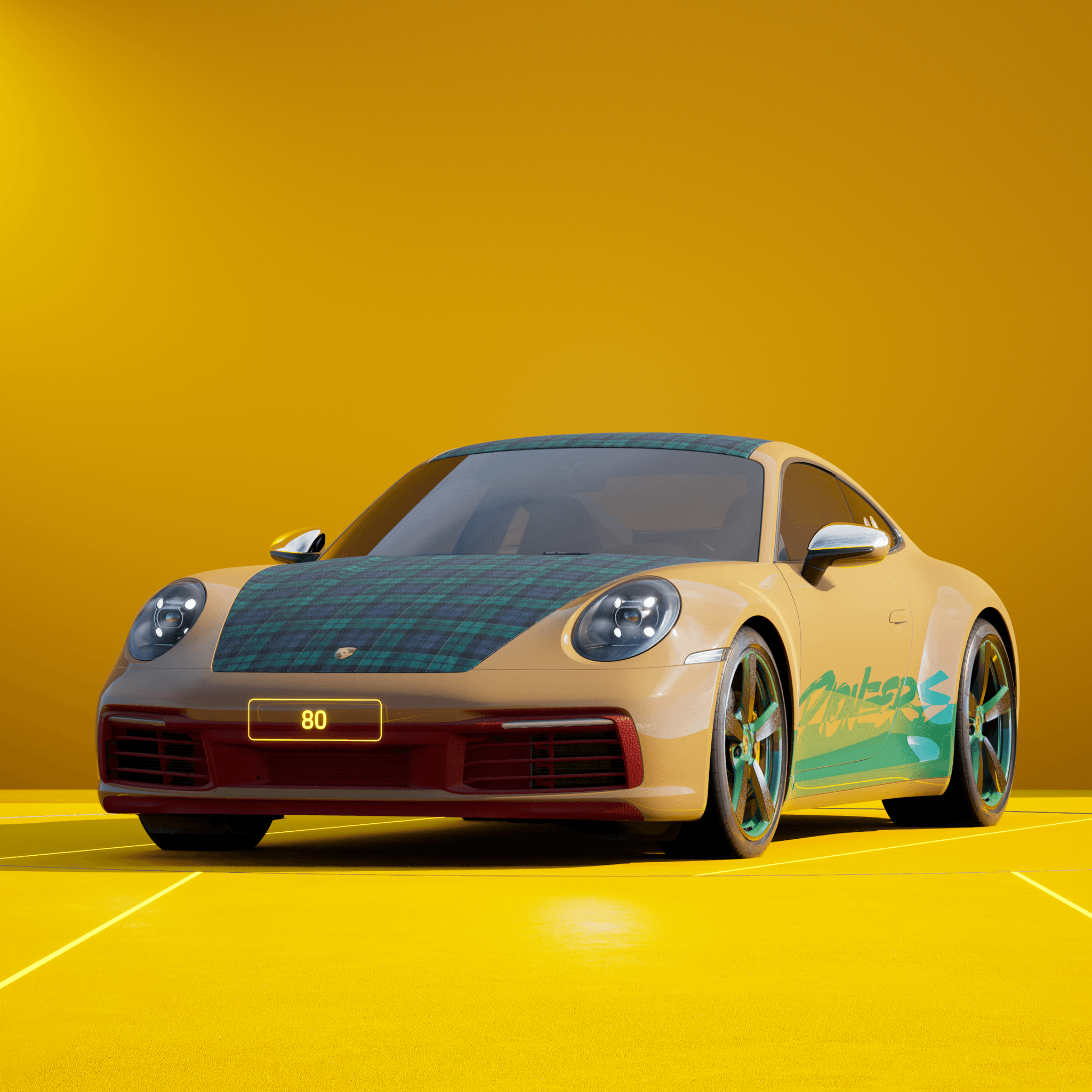 The PORSCHΞ 911 80 image in phase