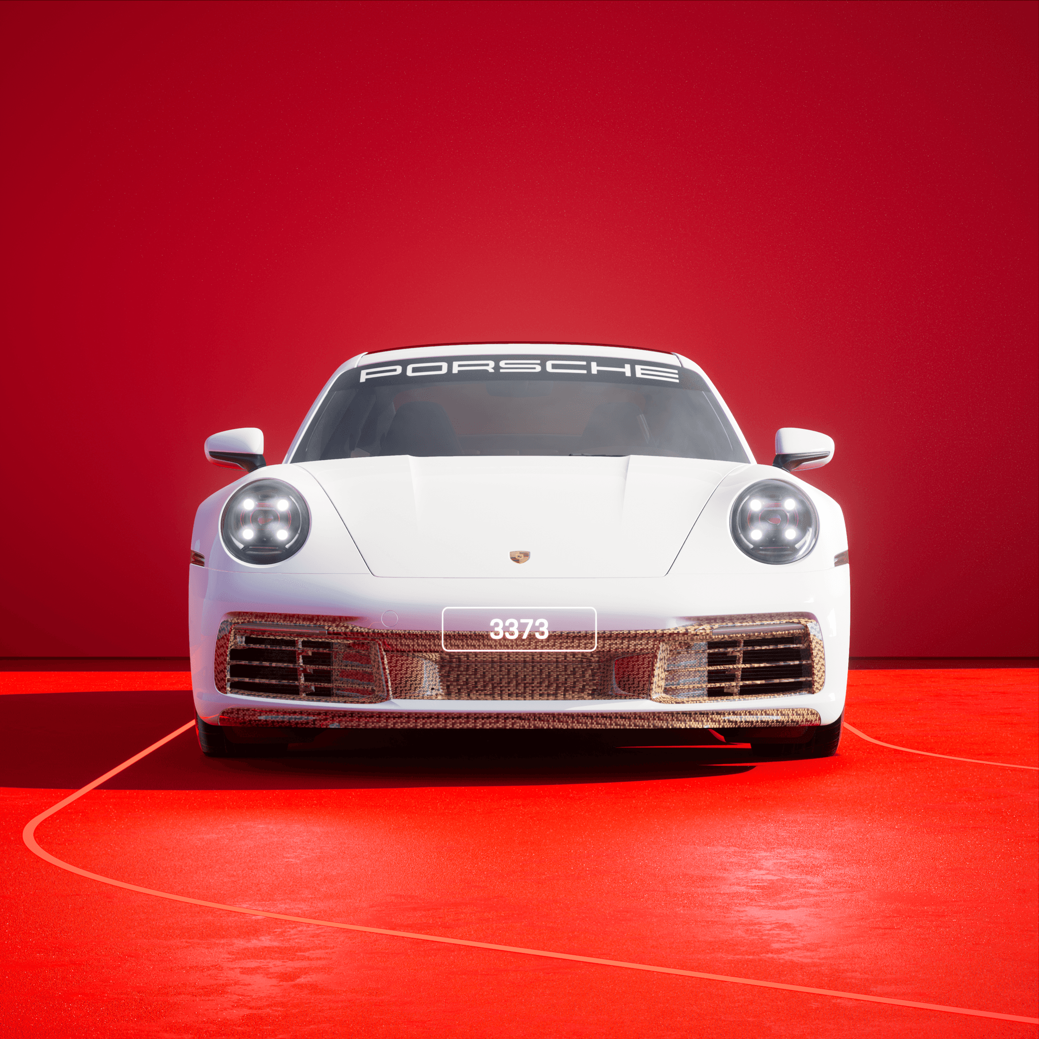 The PORSCHΞ 911 3373 image in phase