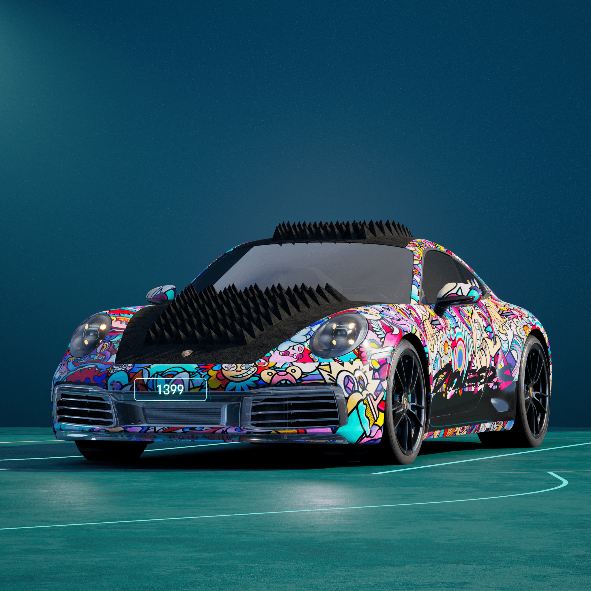 The PORSCHΞ 911 1399 image in phase