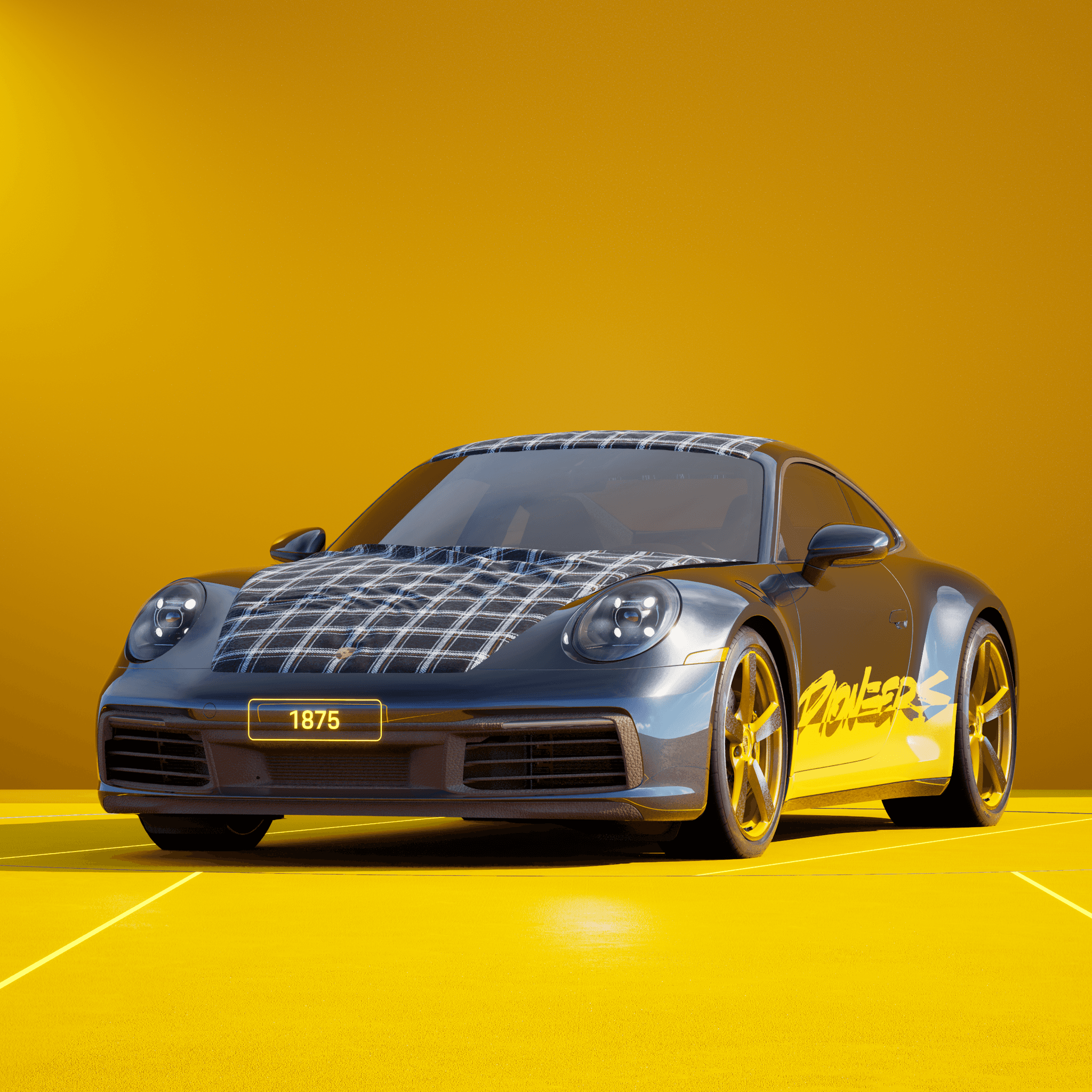 The PORSCHΞ 911 1875 image in phase