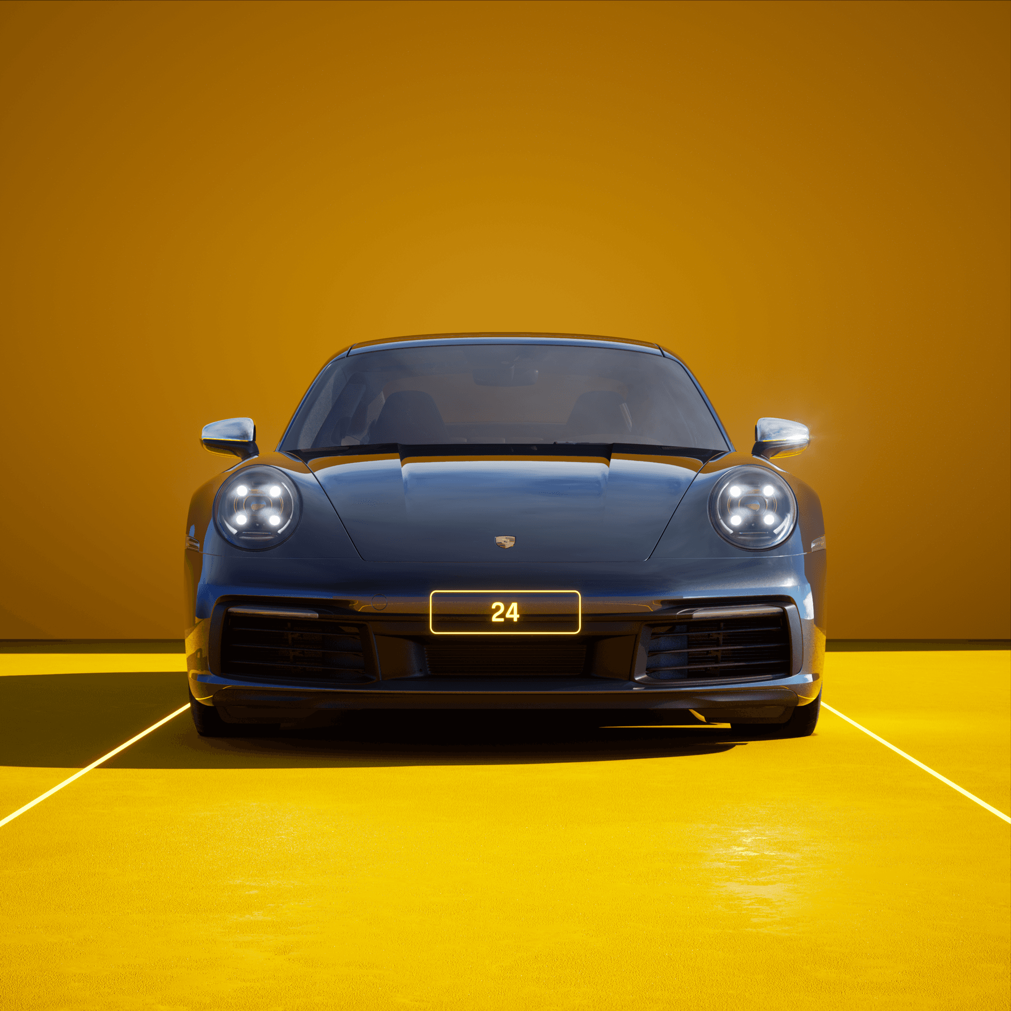 The PORSCHΞ 911 24 image in phase