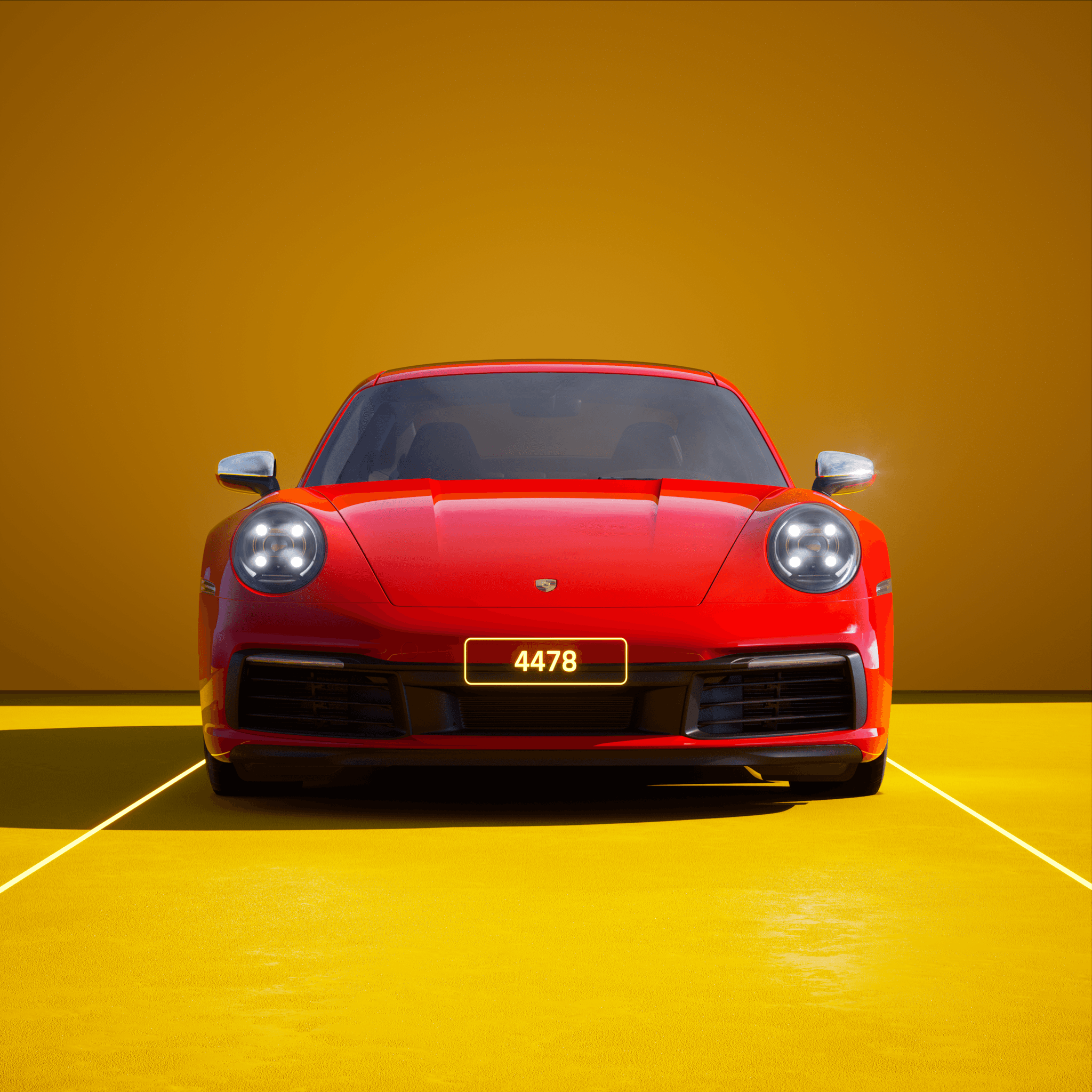 The PORSCHΞ 911 4478 image in phase