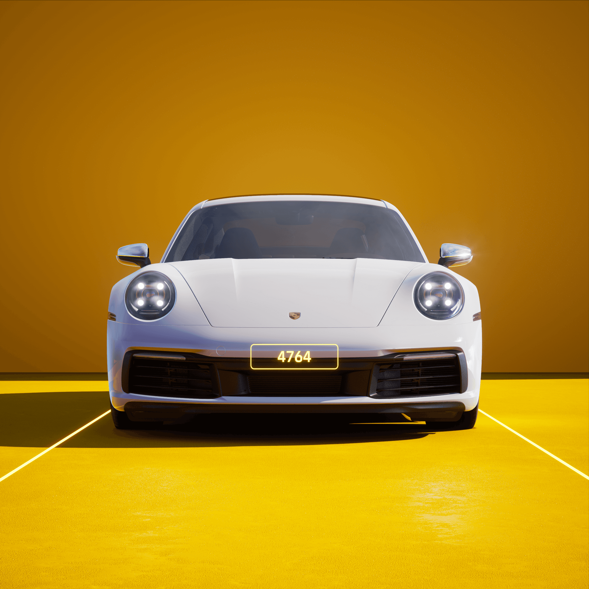 The PORSCHΞ 911 4764 image in phase