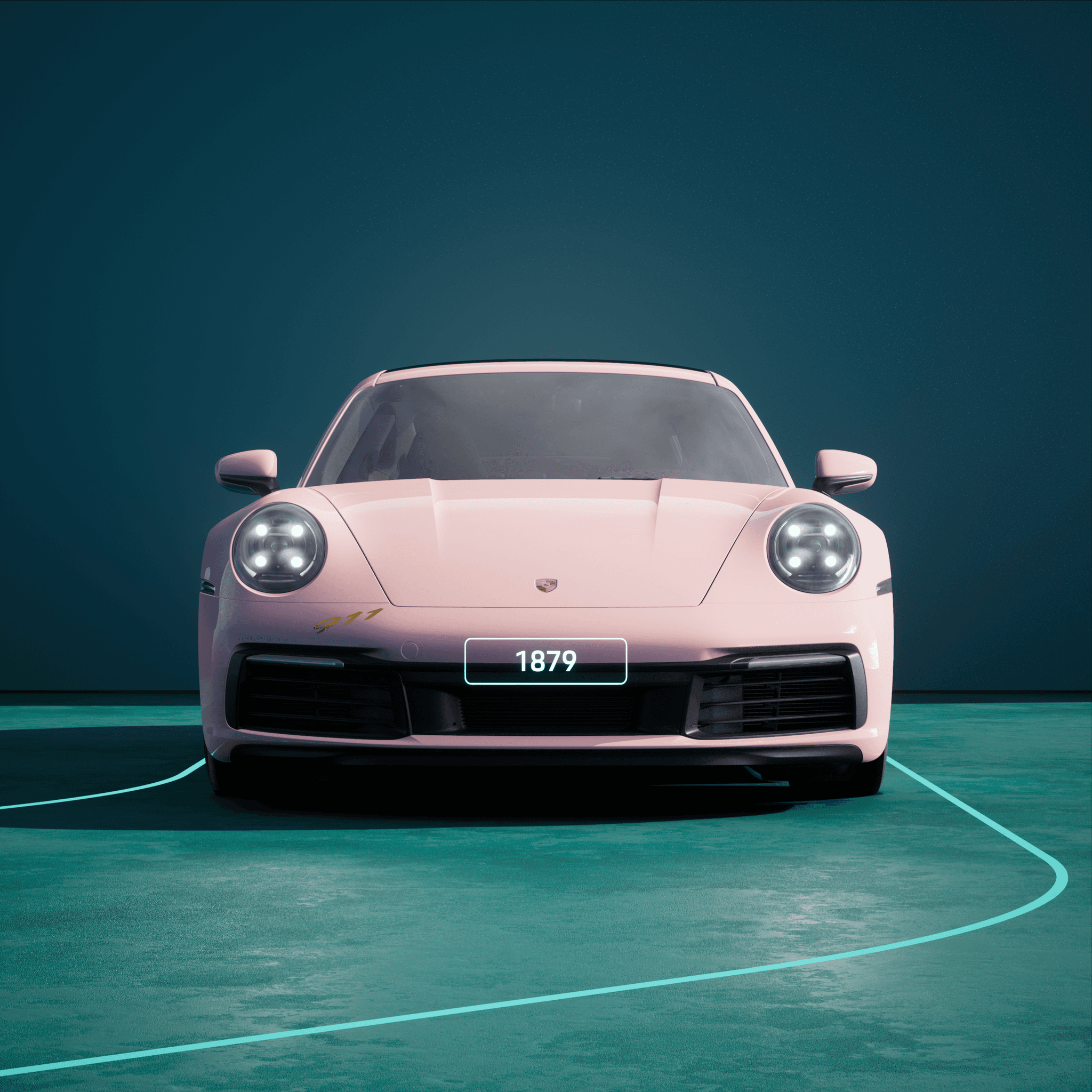 The PORSCHΞ 911 1879 image in phase
