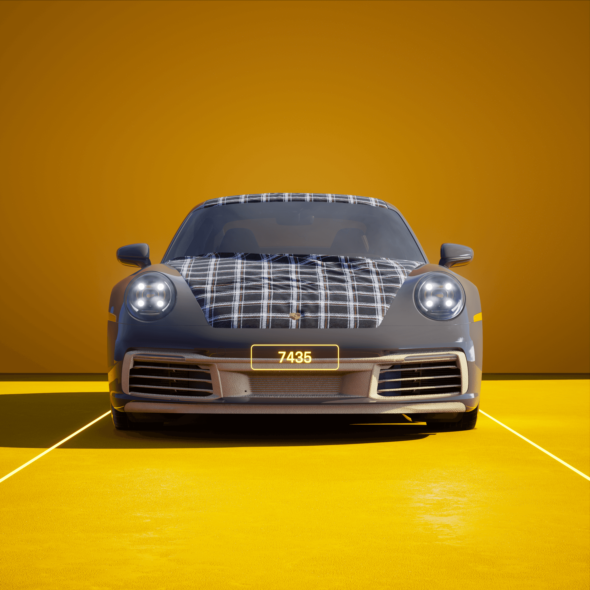 The PORSCHΞ 911 7435 image in phase