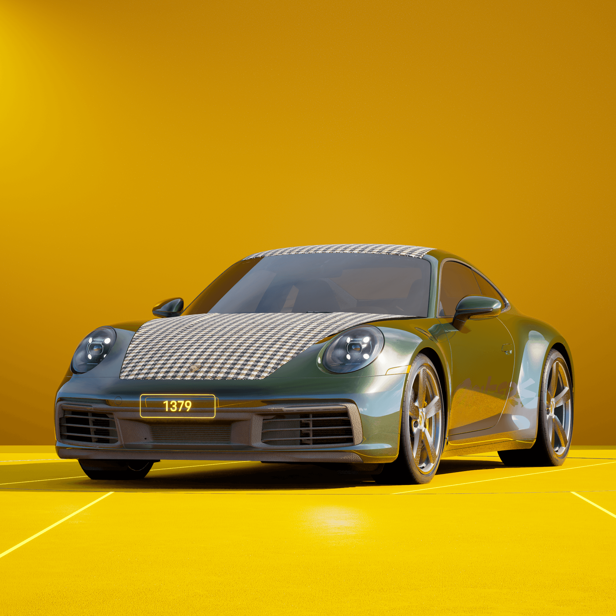The PORSCHΞ 911 1379 image in phase
