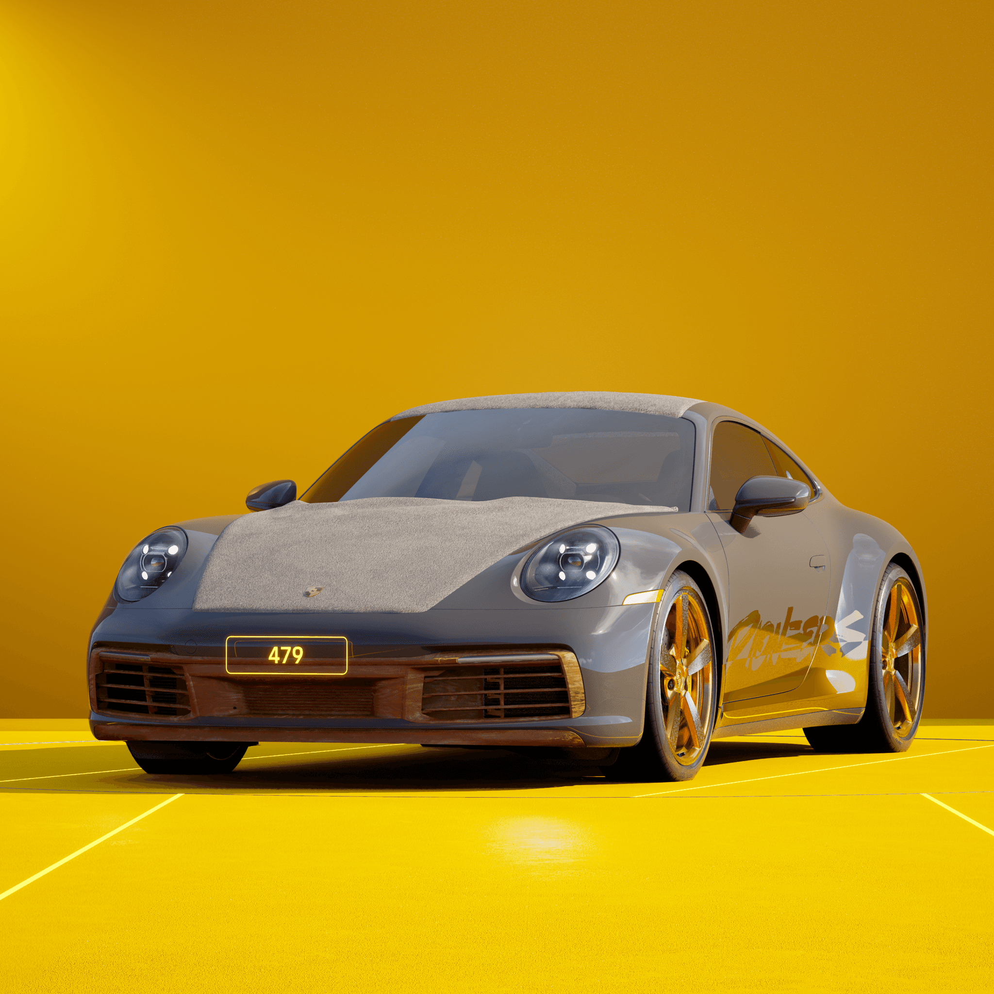 The PORSCHΞ 911 479 image in phase