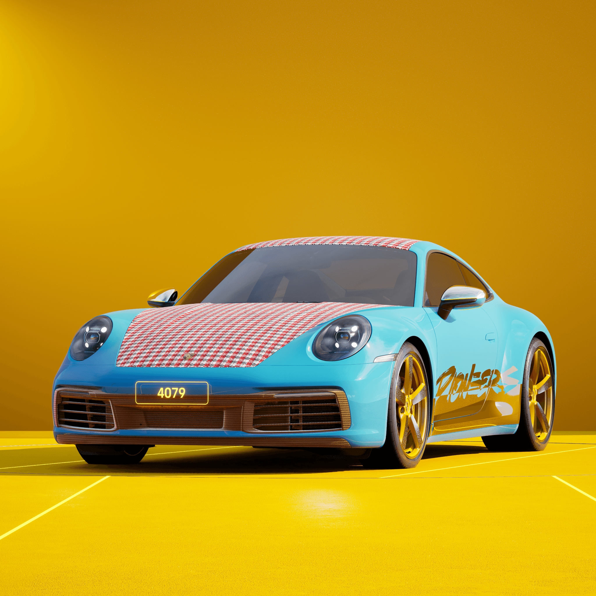 The PORSCHΞ 911 4079 image in phase