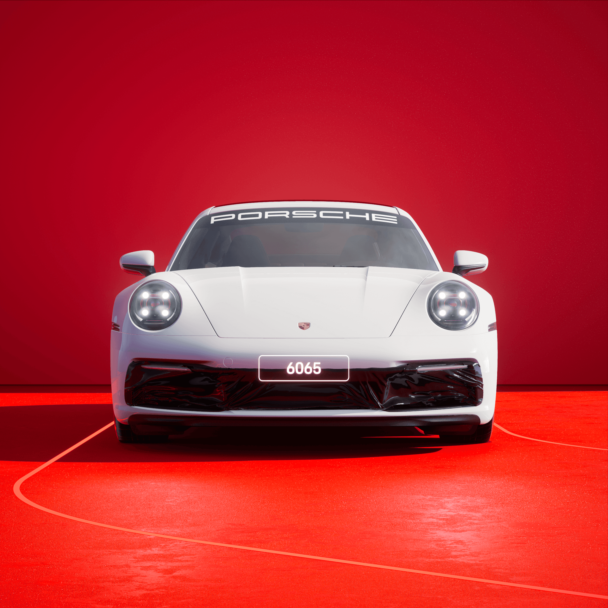 The PORSCHΞ 911 6065 image in phase