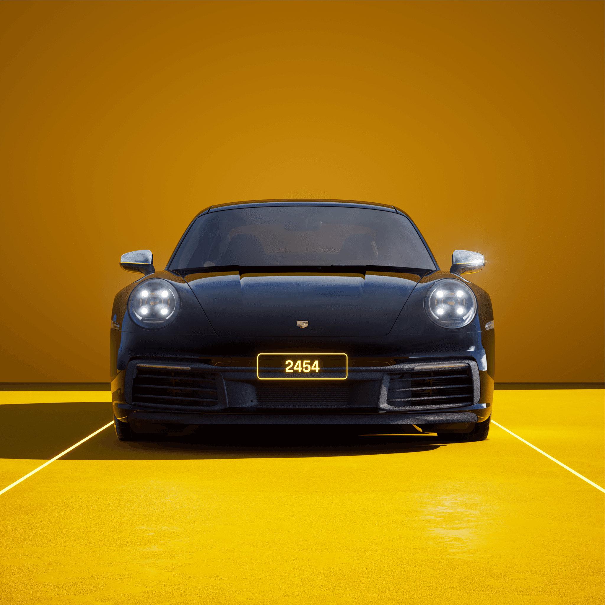 The PORSCHΞ 911 2454 image in phase