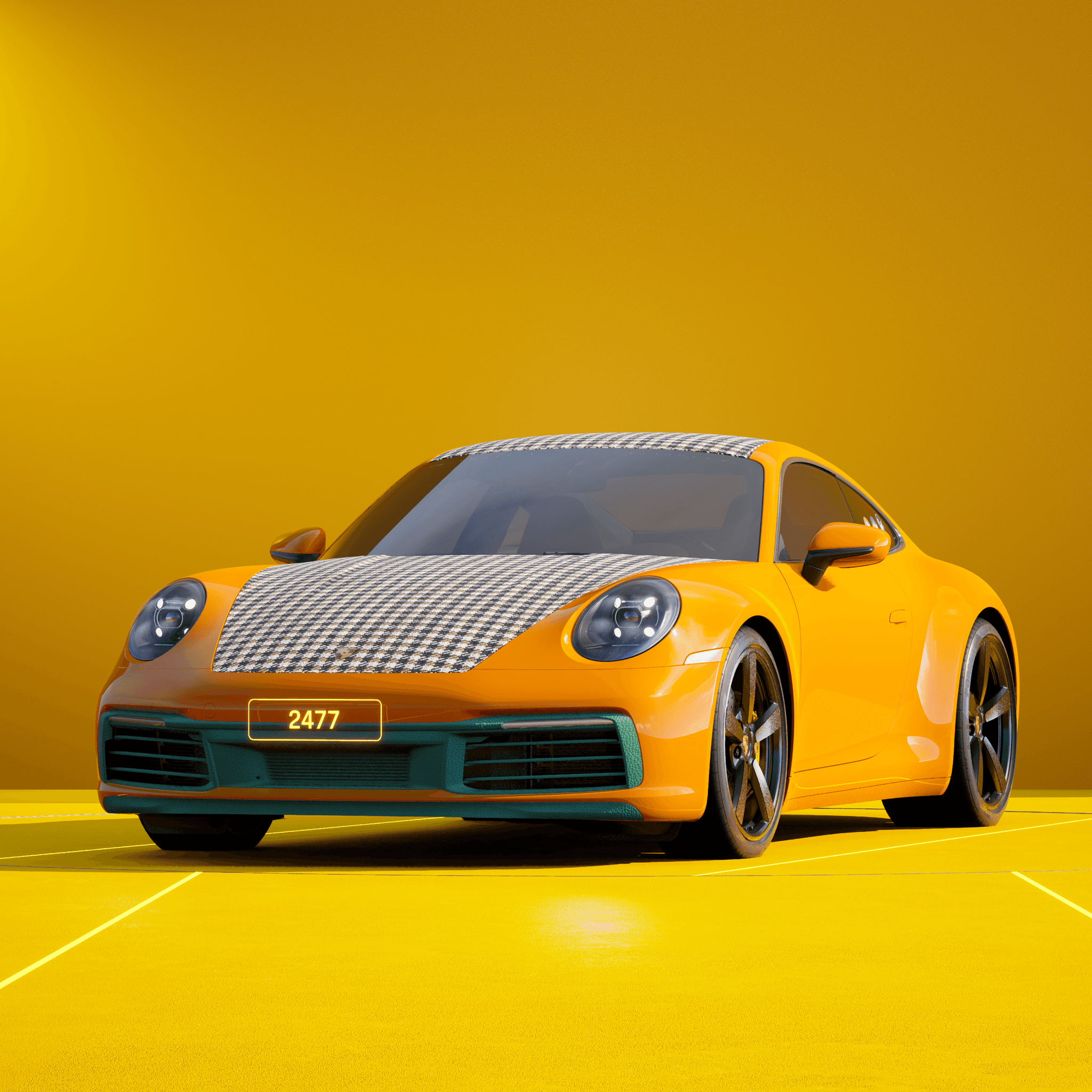 The PORSCHΞ 911 2477 image in phase