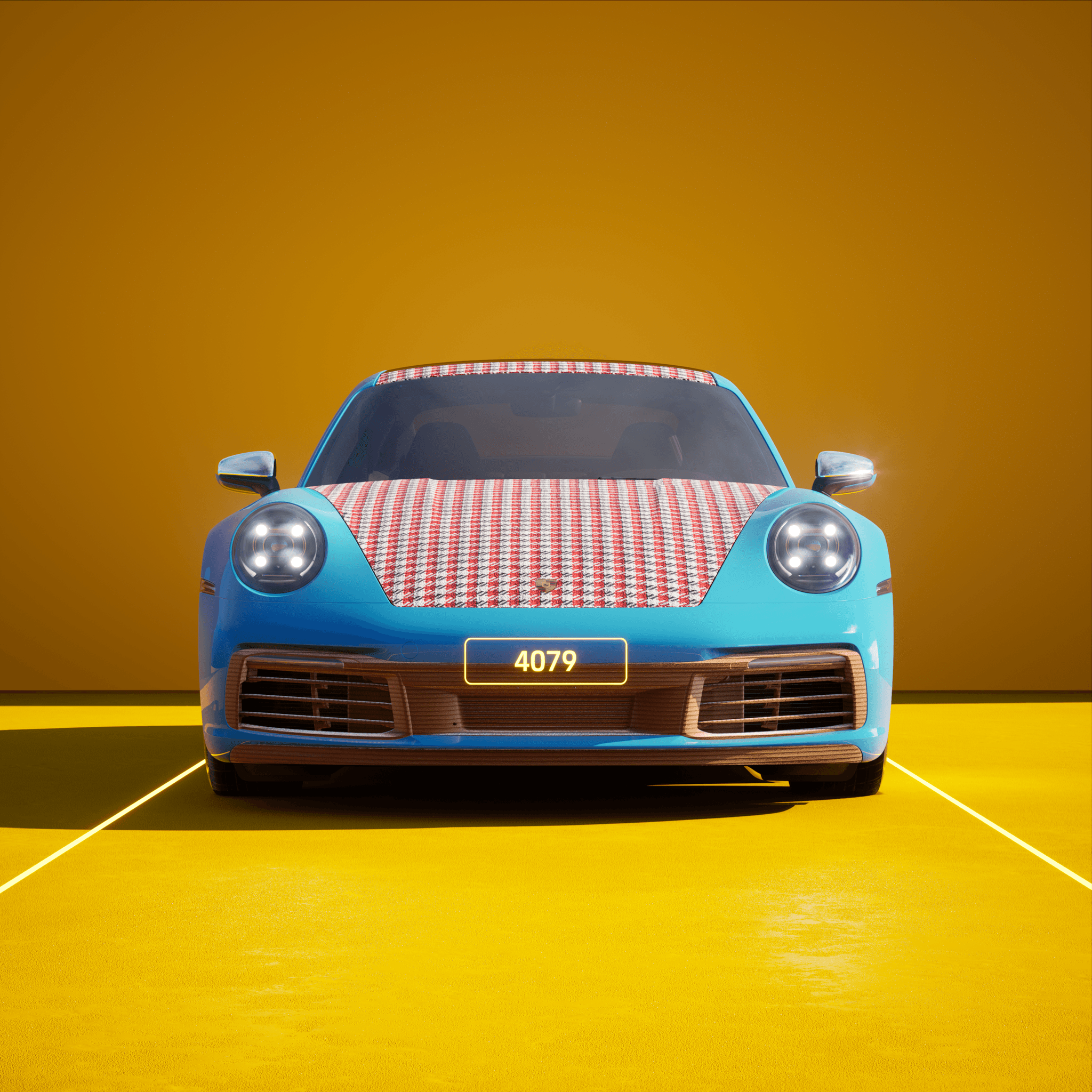 The PORSCHΞ 911 4079 image in phase