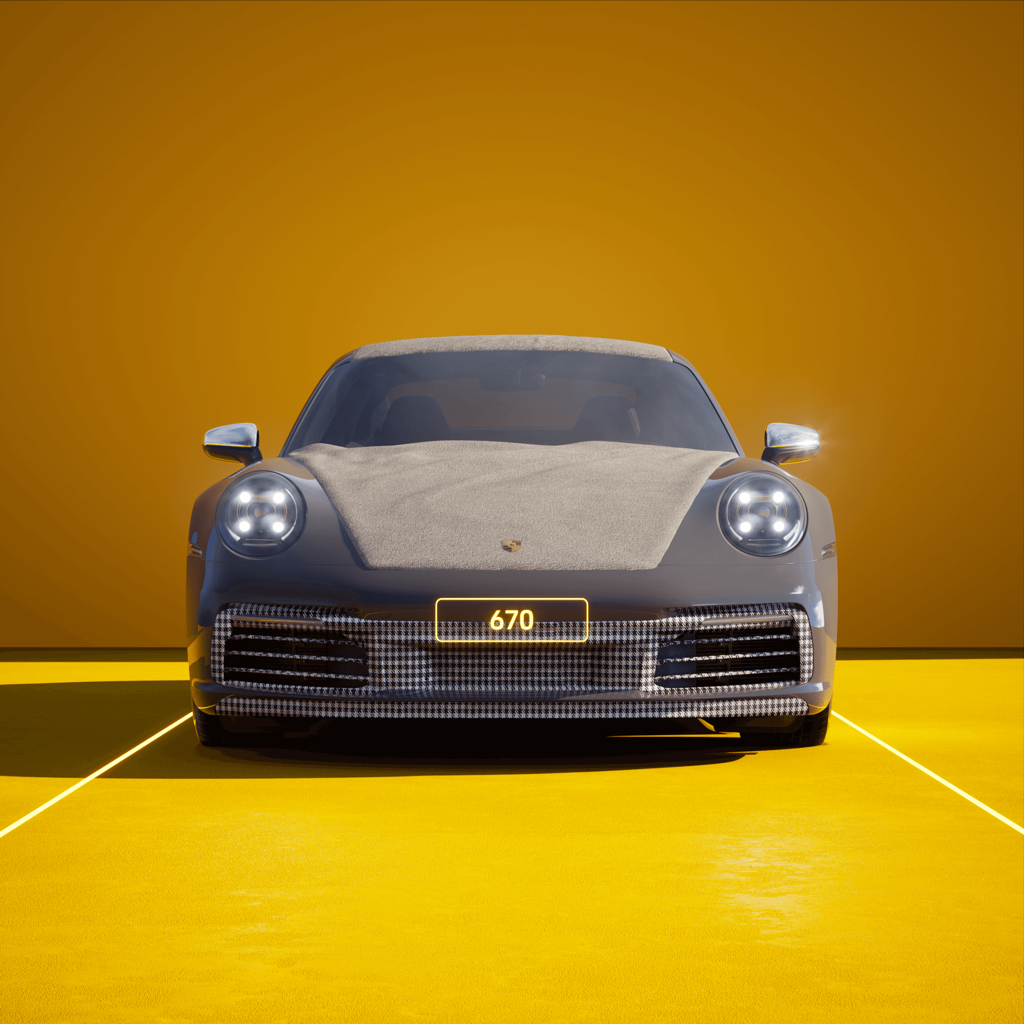 The PORSCHΞ 911 670 image in phase