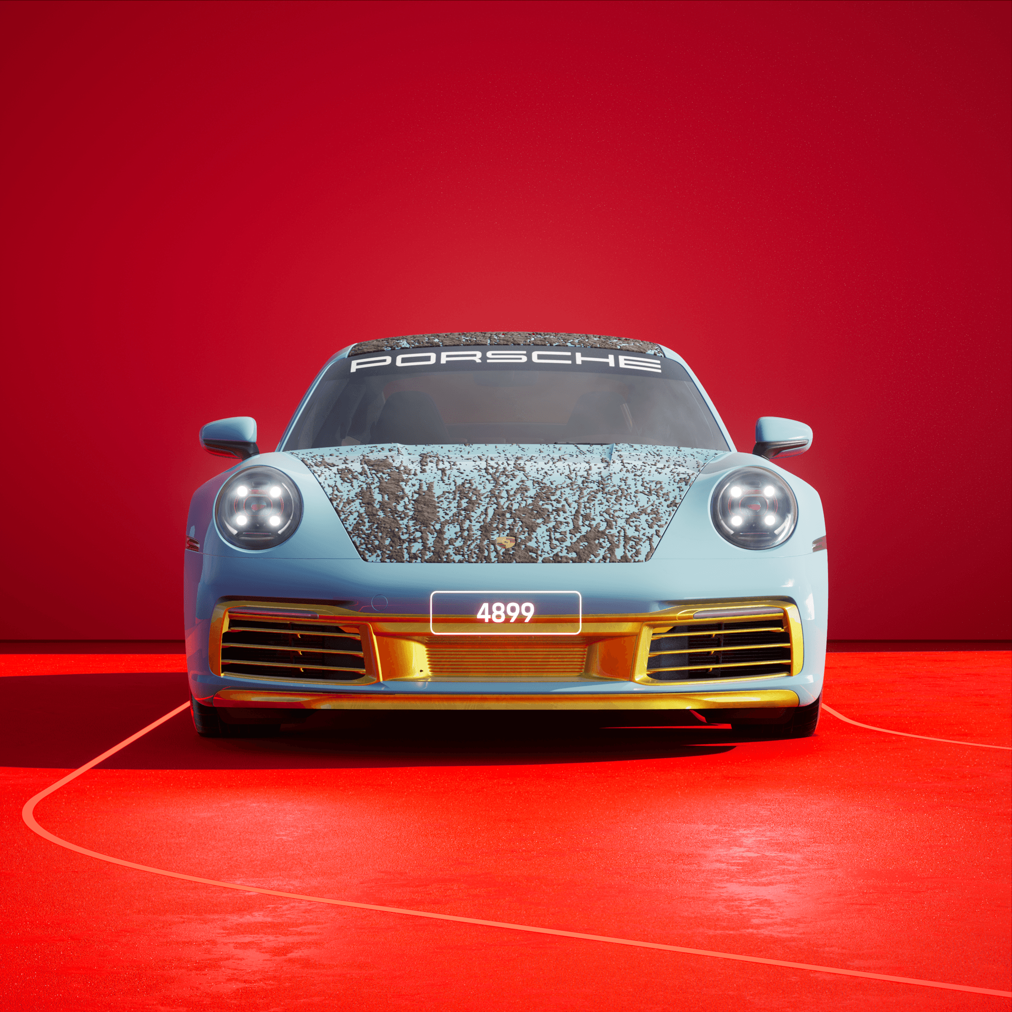 The PORSCHΞ 911 4899 image in phase