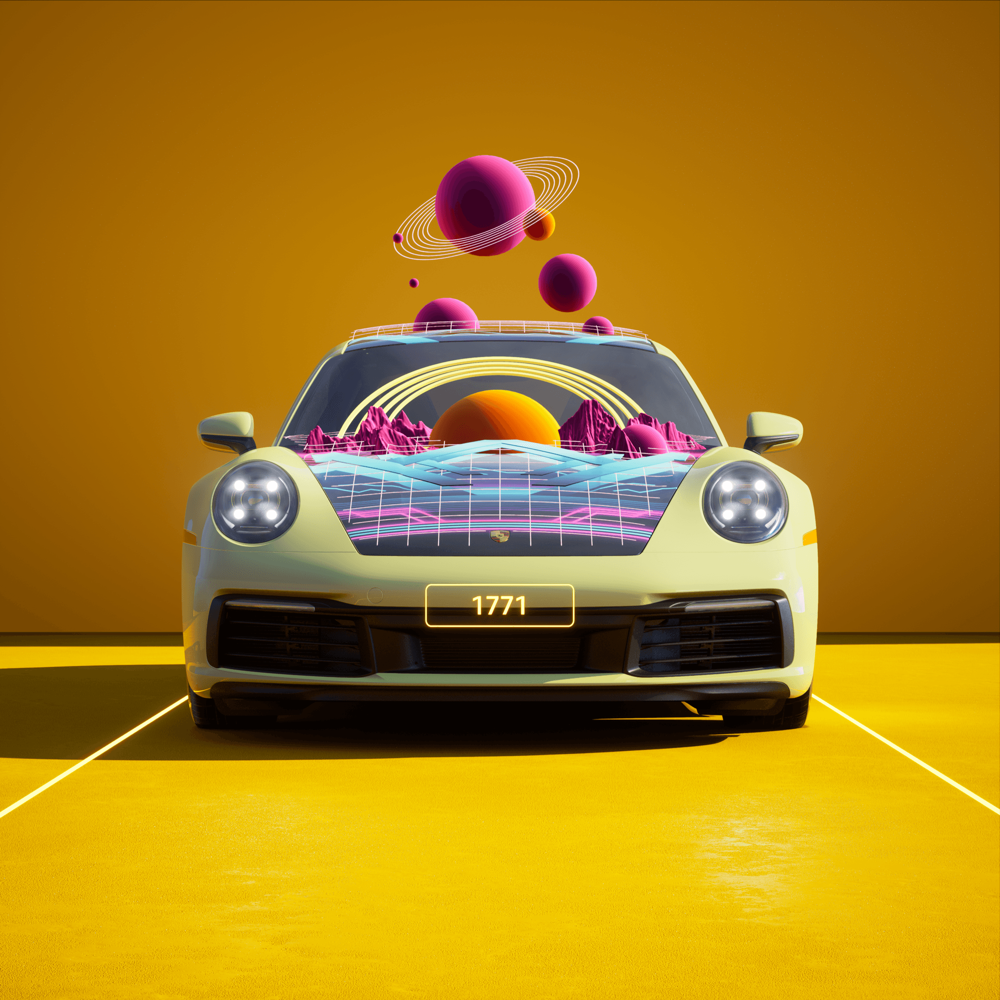 The PORSCHΞ 911 1771 image in phase