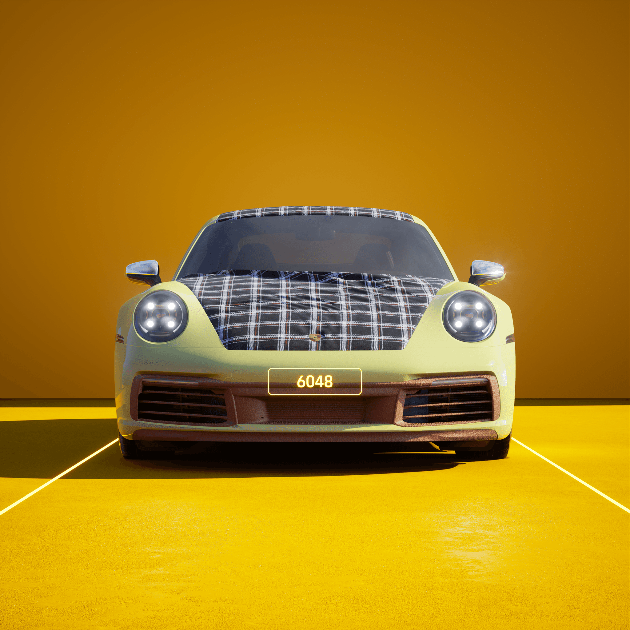 The PORSCHΞ 911 6048 image in phase