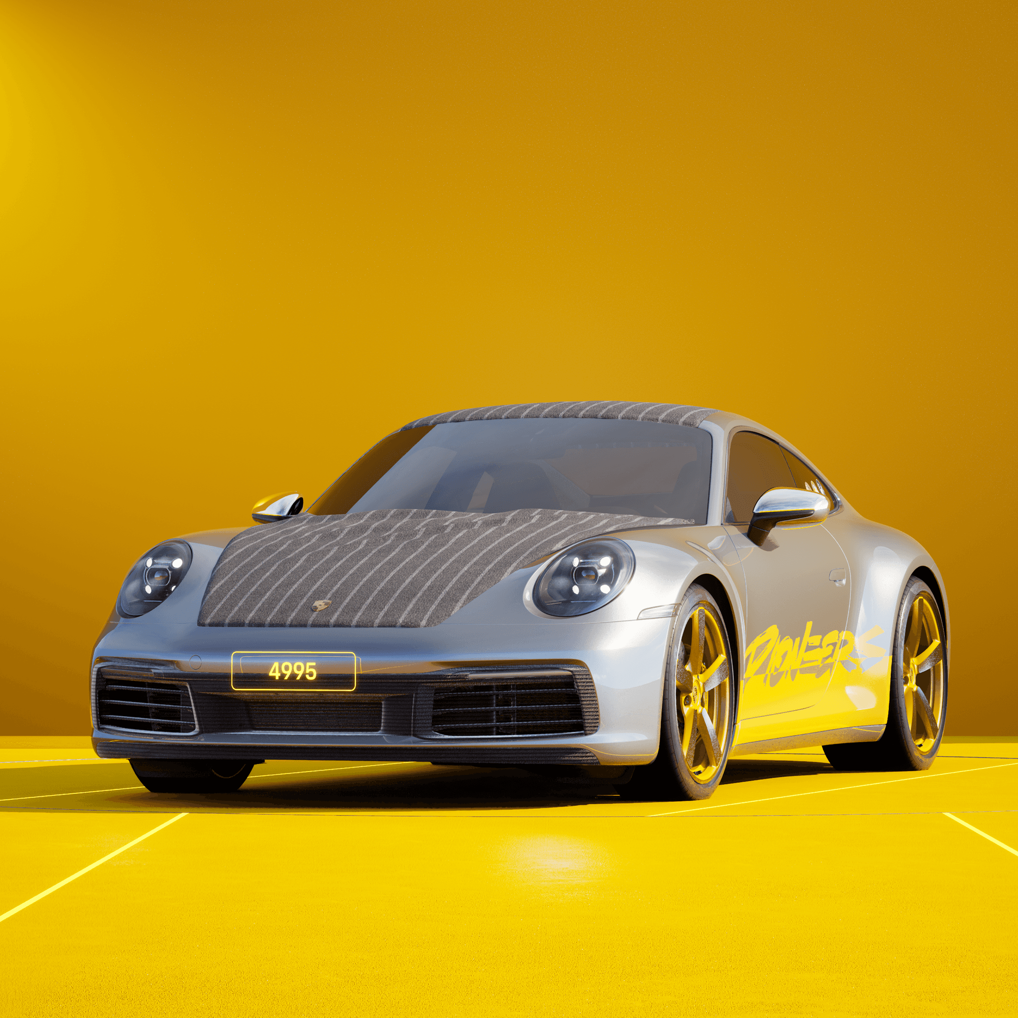 The PORSCHΞ 911 4995 image in phase