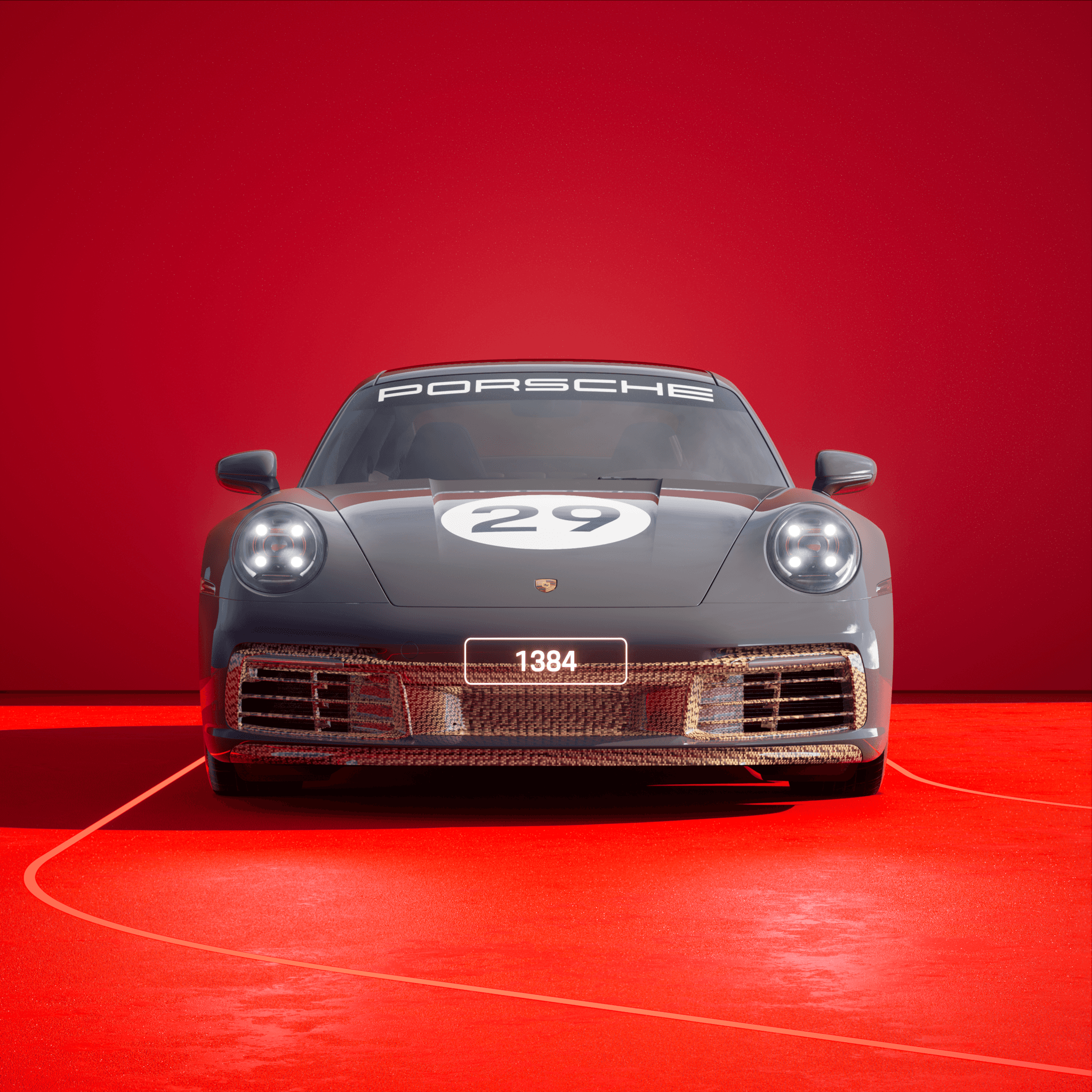 The PORSCHΞ 911 1384 image in phase