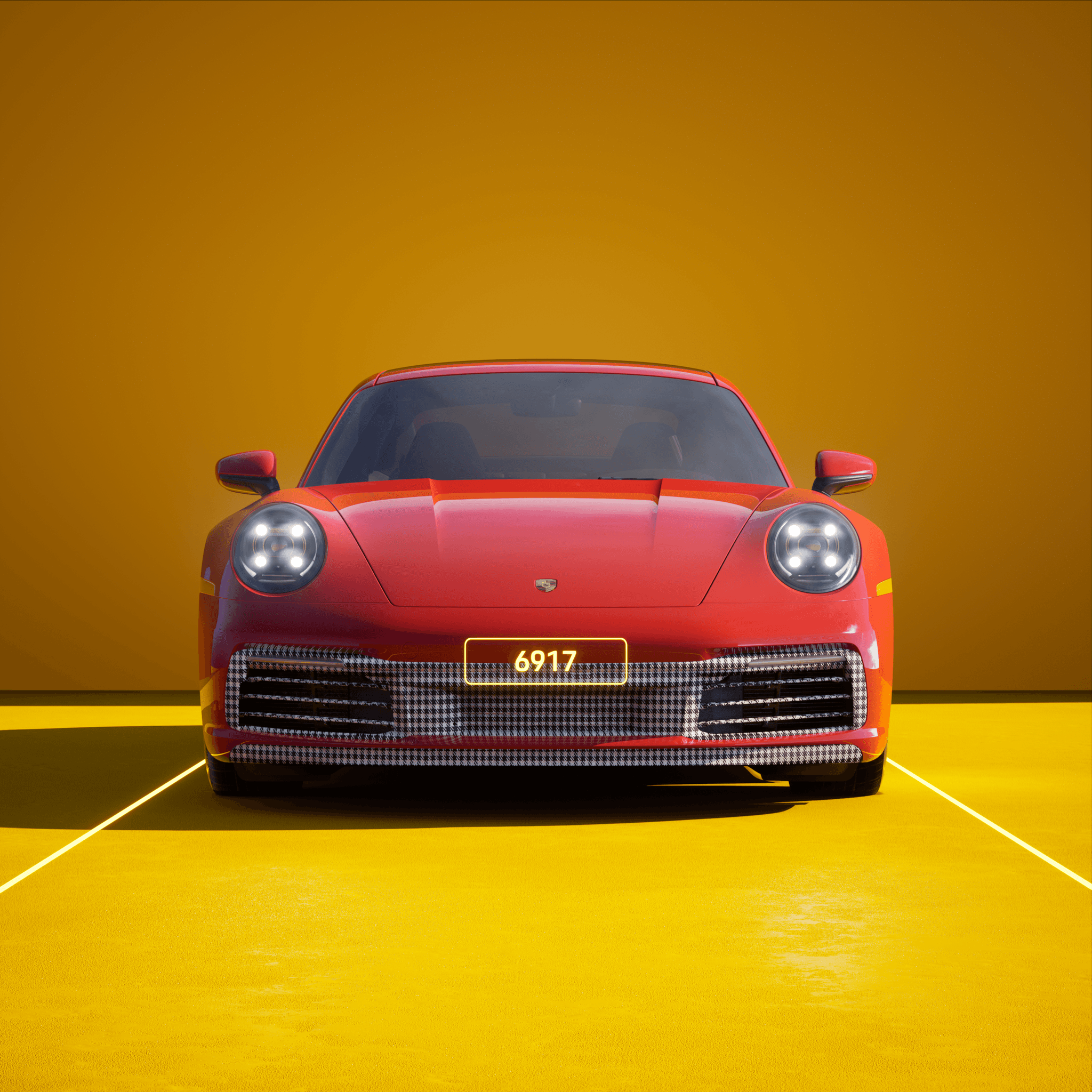 The PORSCHΞ 911 6917 image in phase