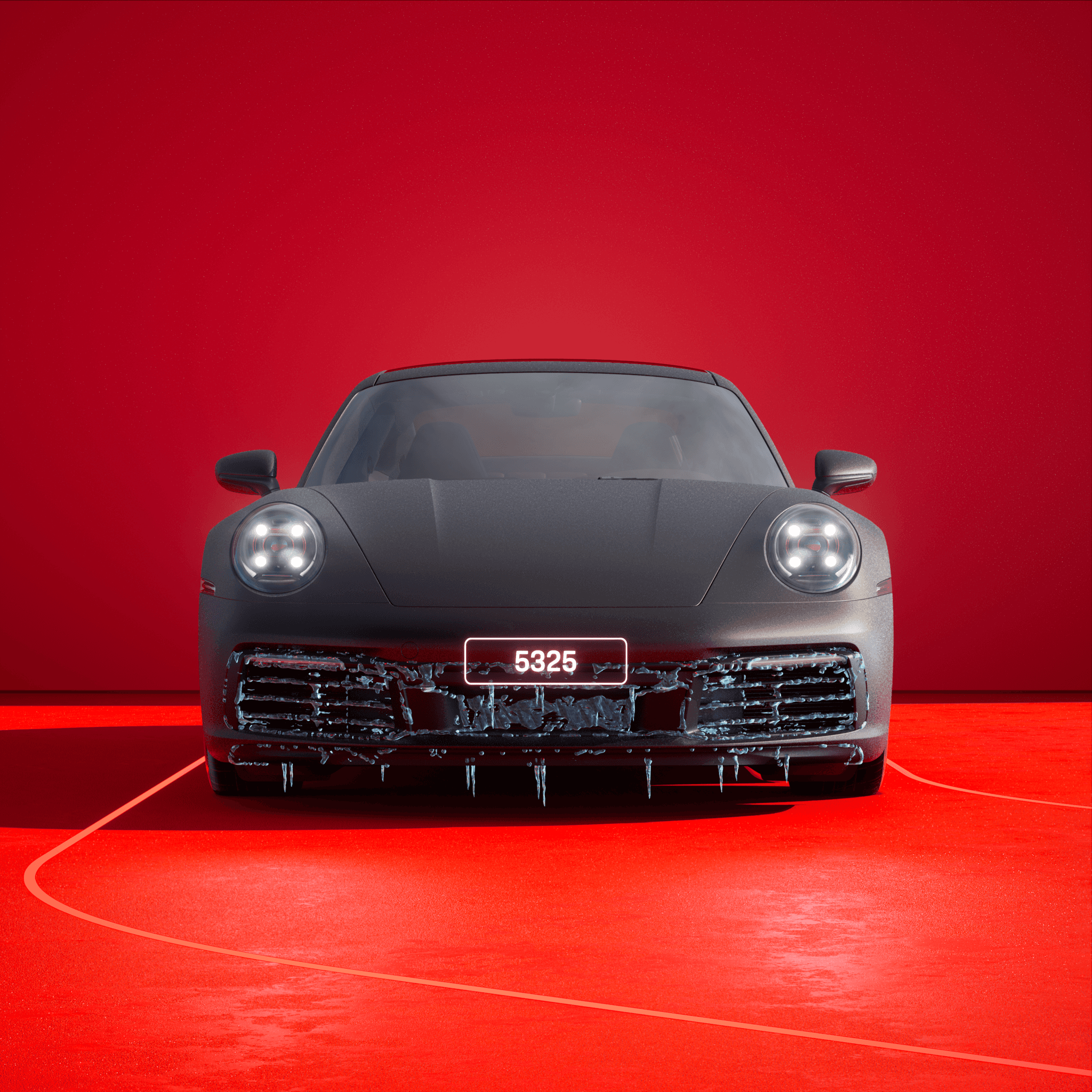 The PORSCHΞ 911 5325 image in phase