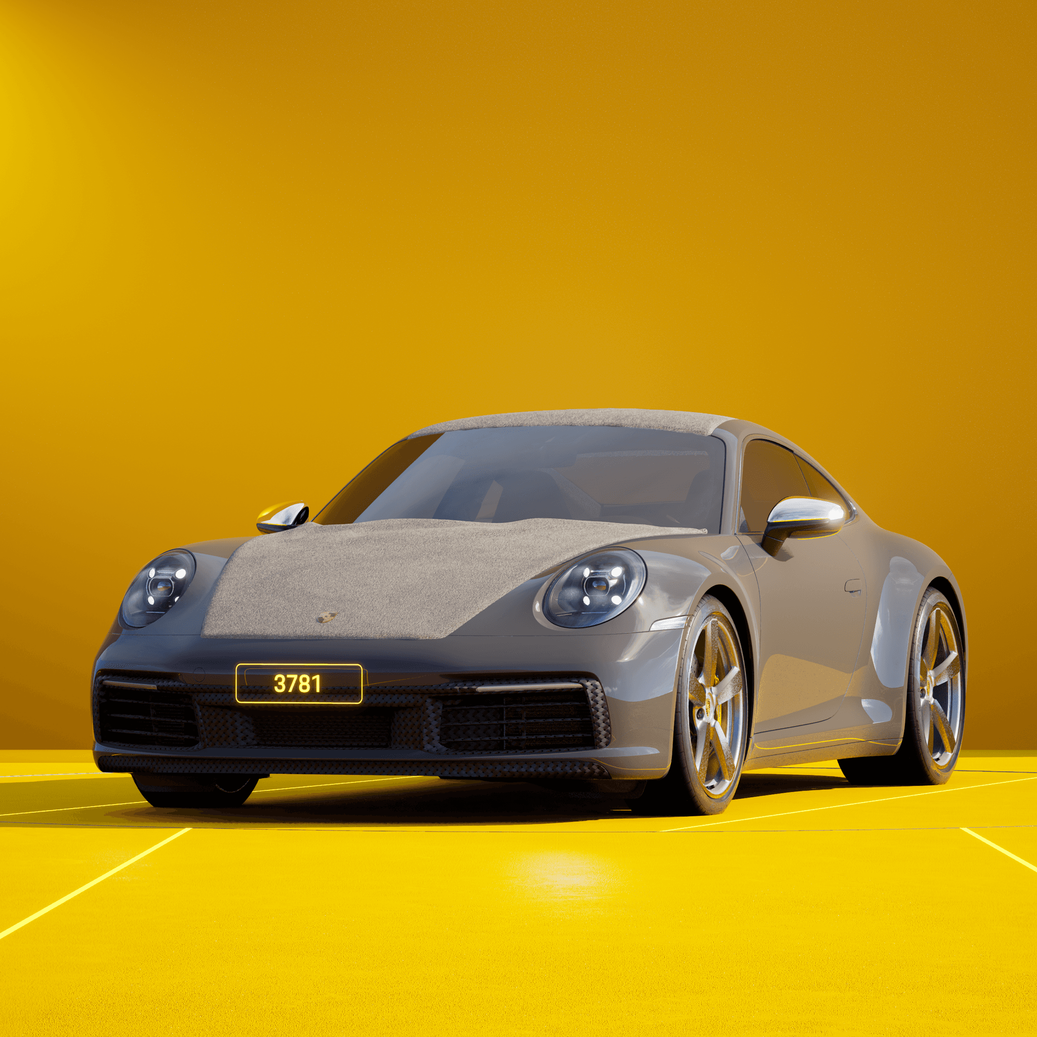 The PORSCHΞ 911 3781 image in phase