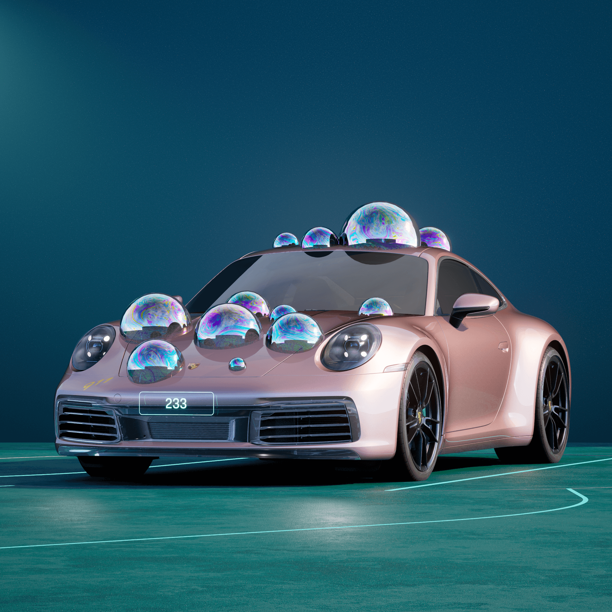 The PORSCHΞ 911 233 image in phase