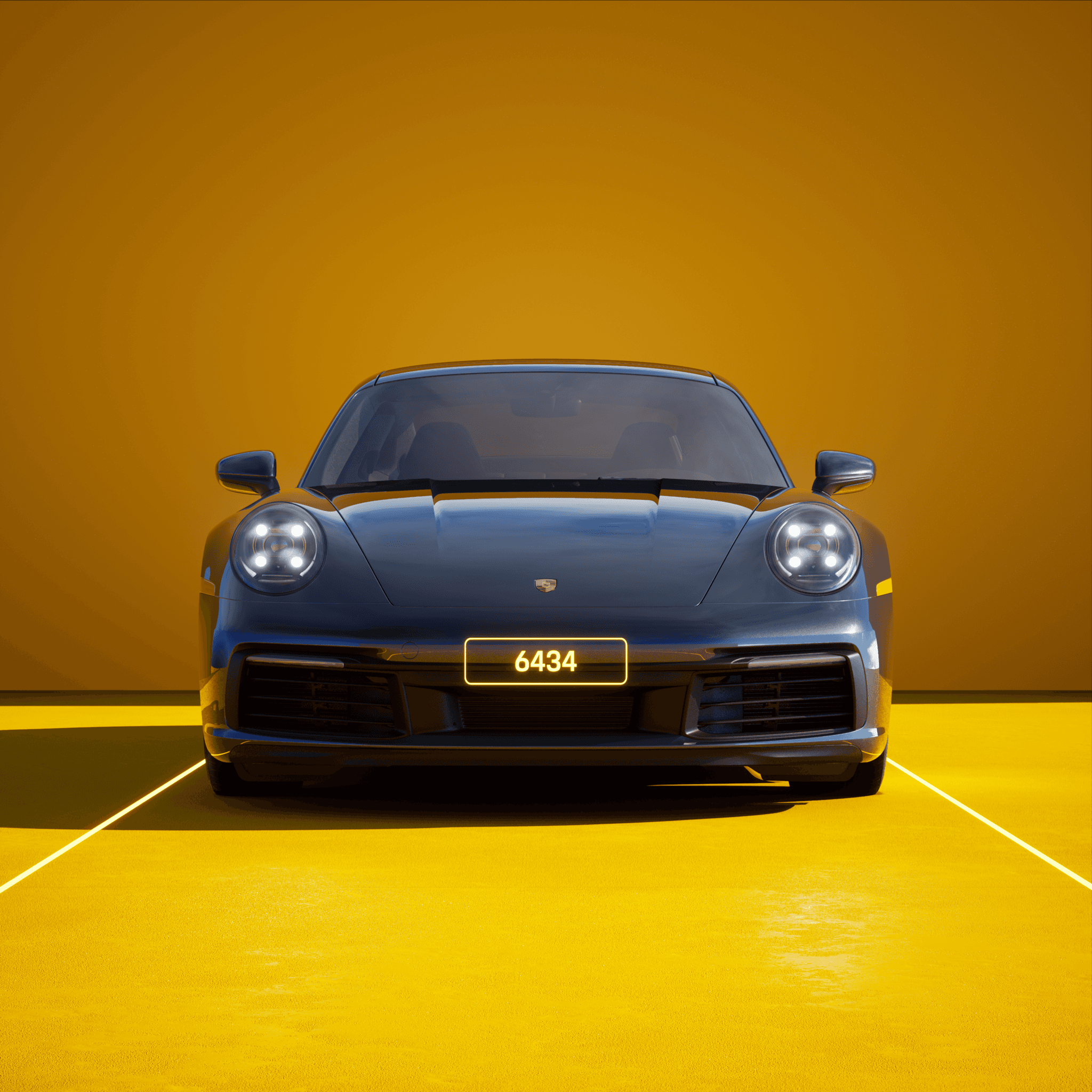 The PORSCHΞ 911 6434 image in phase