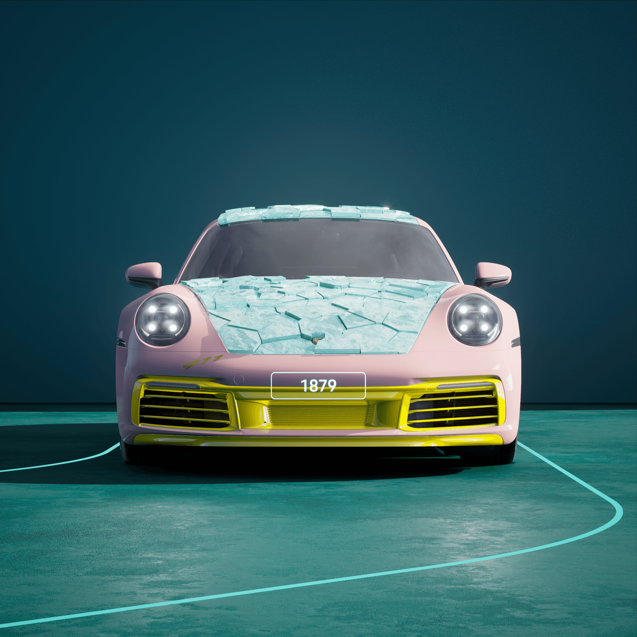 The PORSCHΞ 911 1879 image in phase