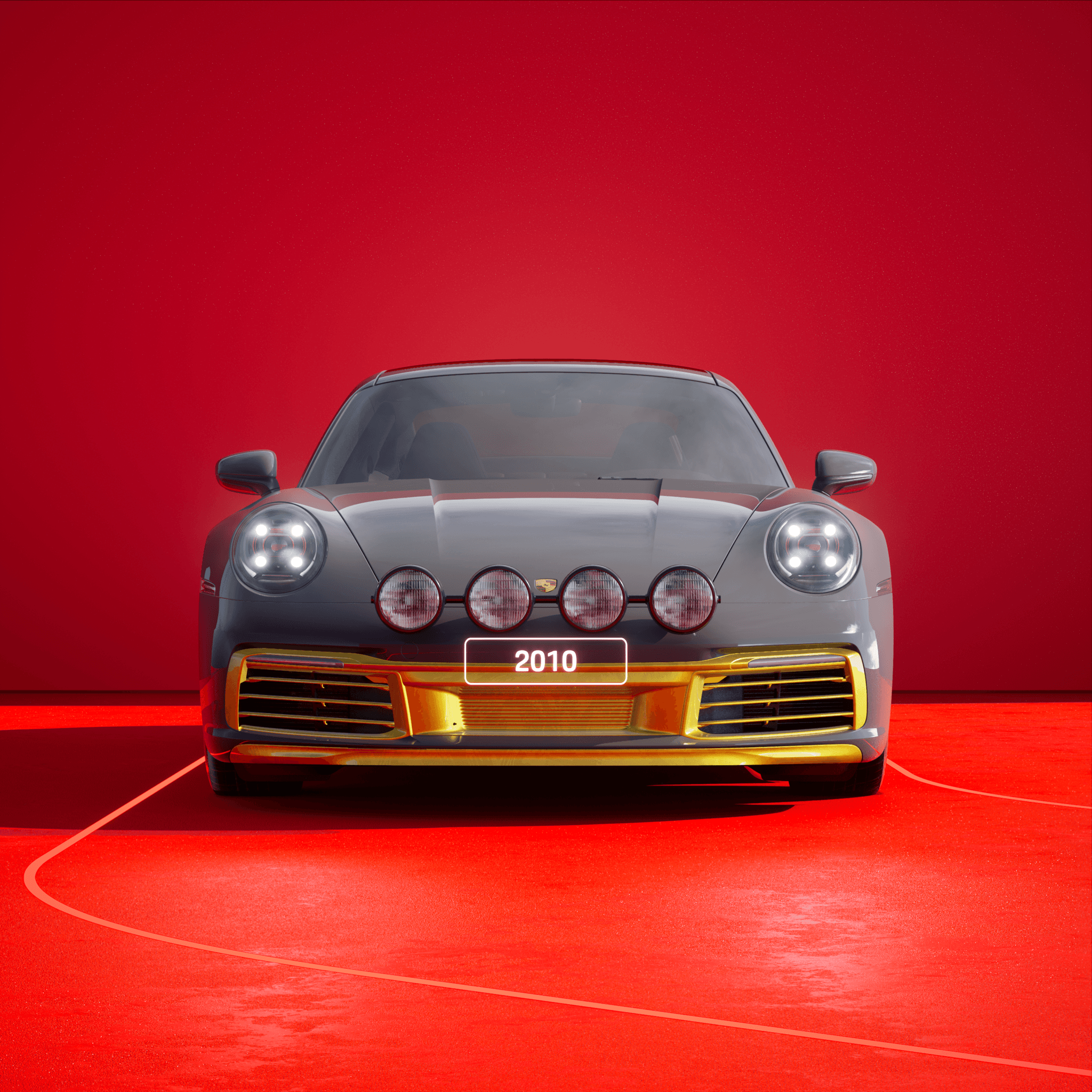 The PORSCHΞ 911 2010 image in phase
