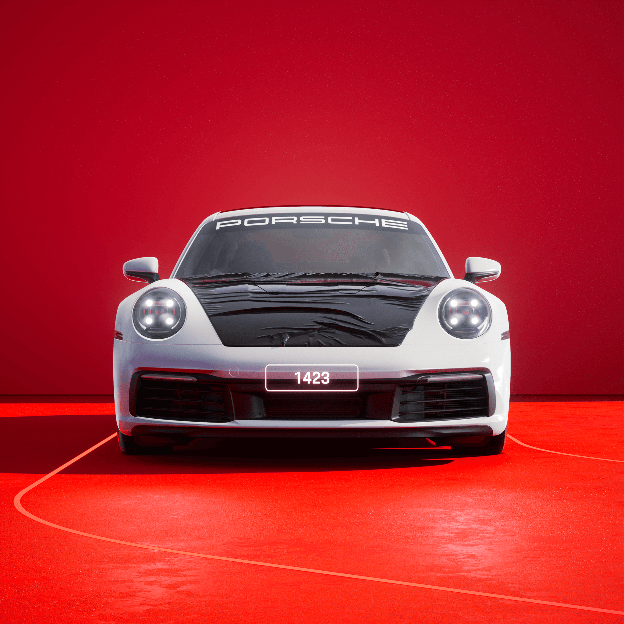 The PORSCHΞ 911 1423 image in phase