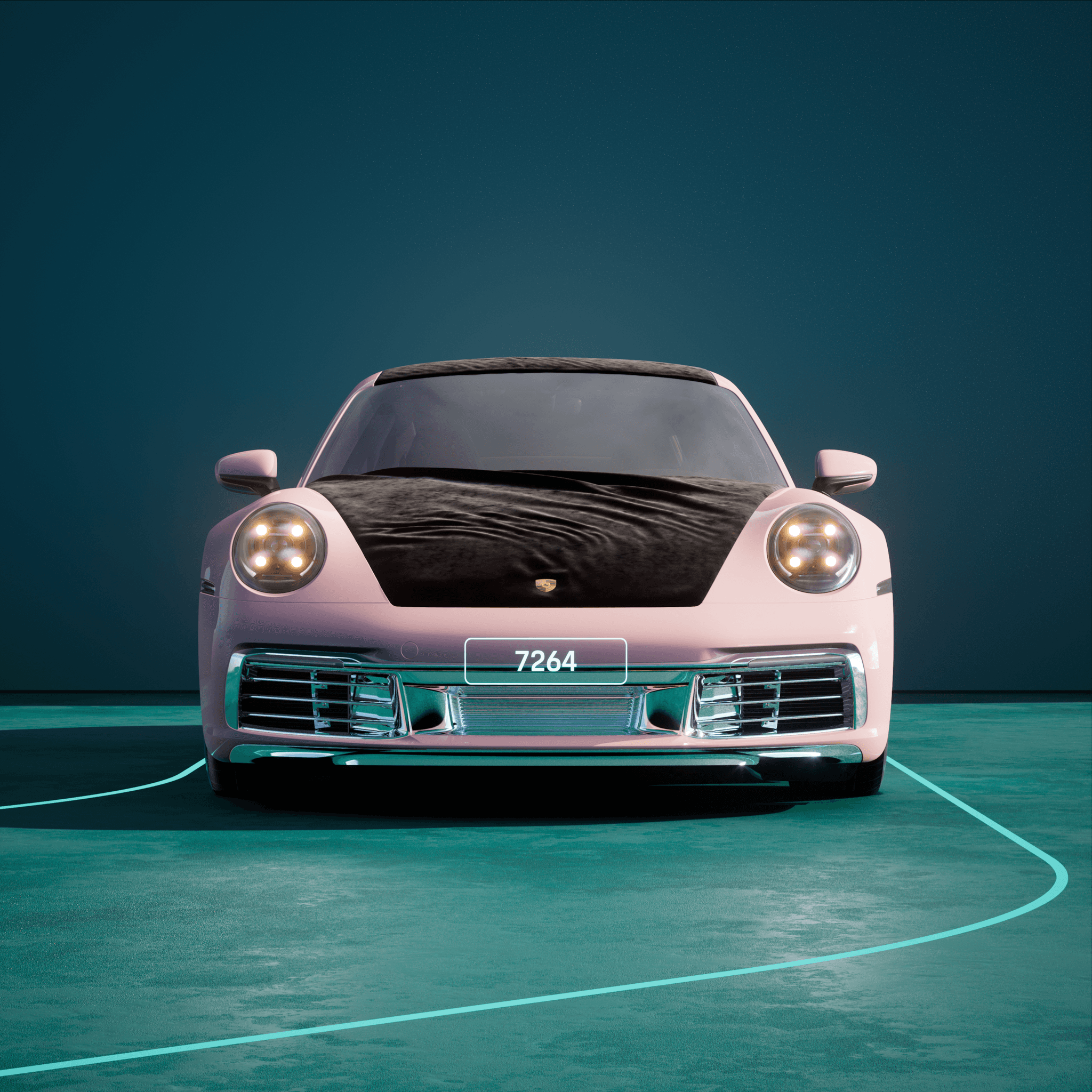 The PORSCHΞ 911 7264 image in phase