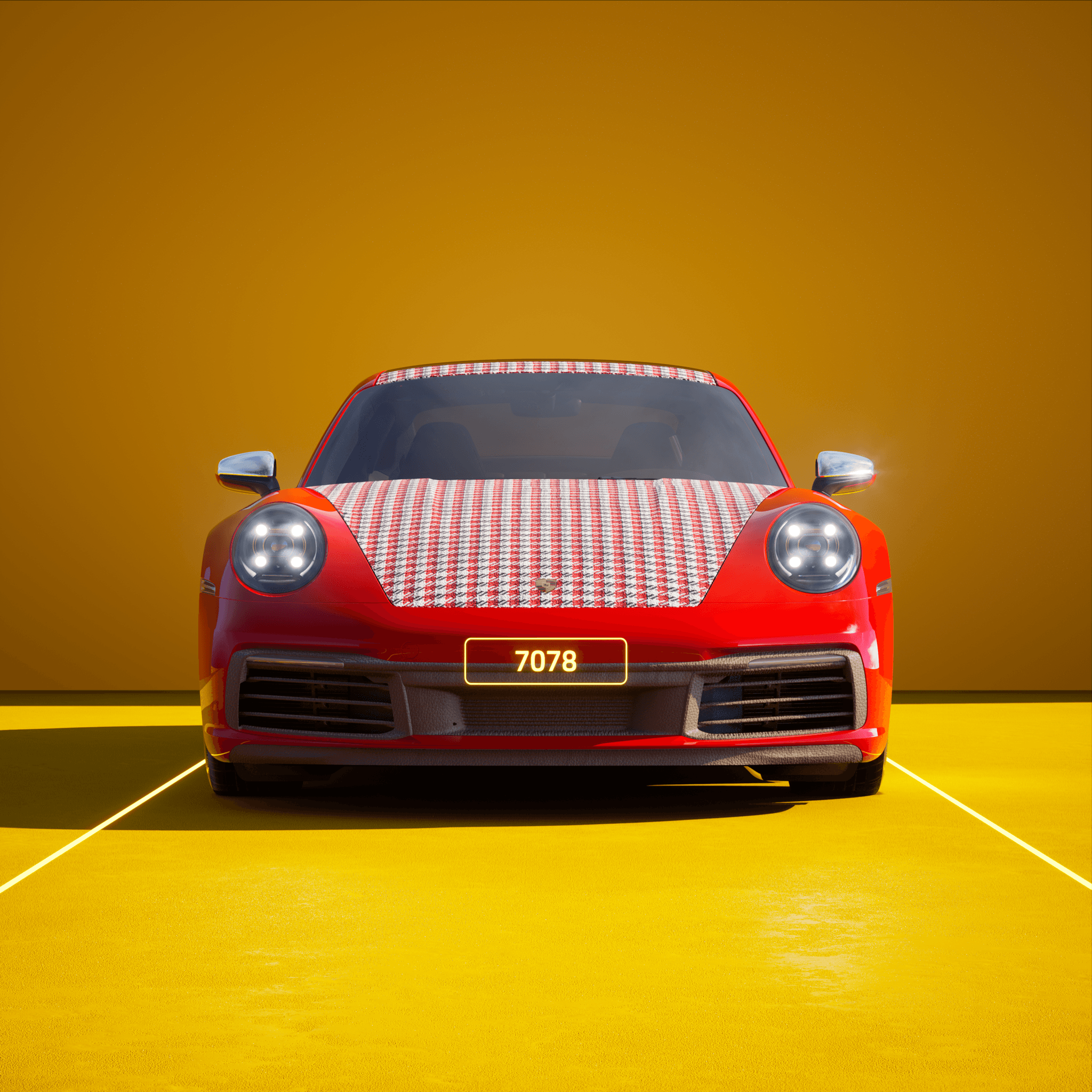 The PORSCHΞ 911 7078 image in phase