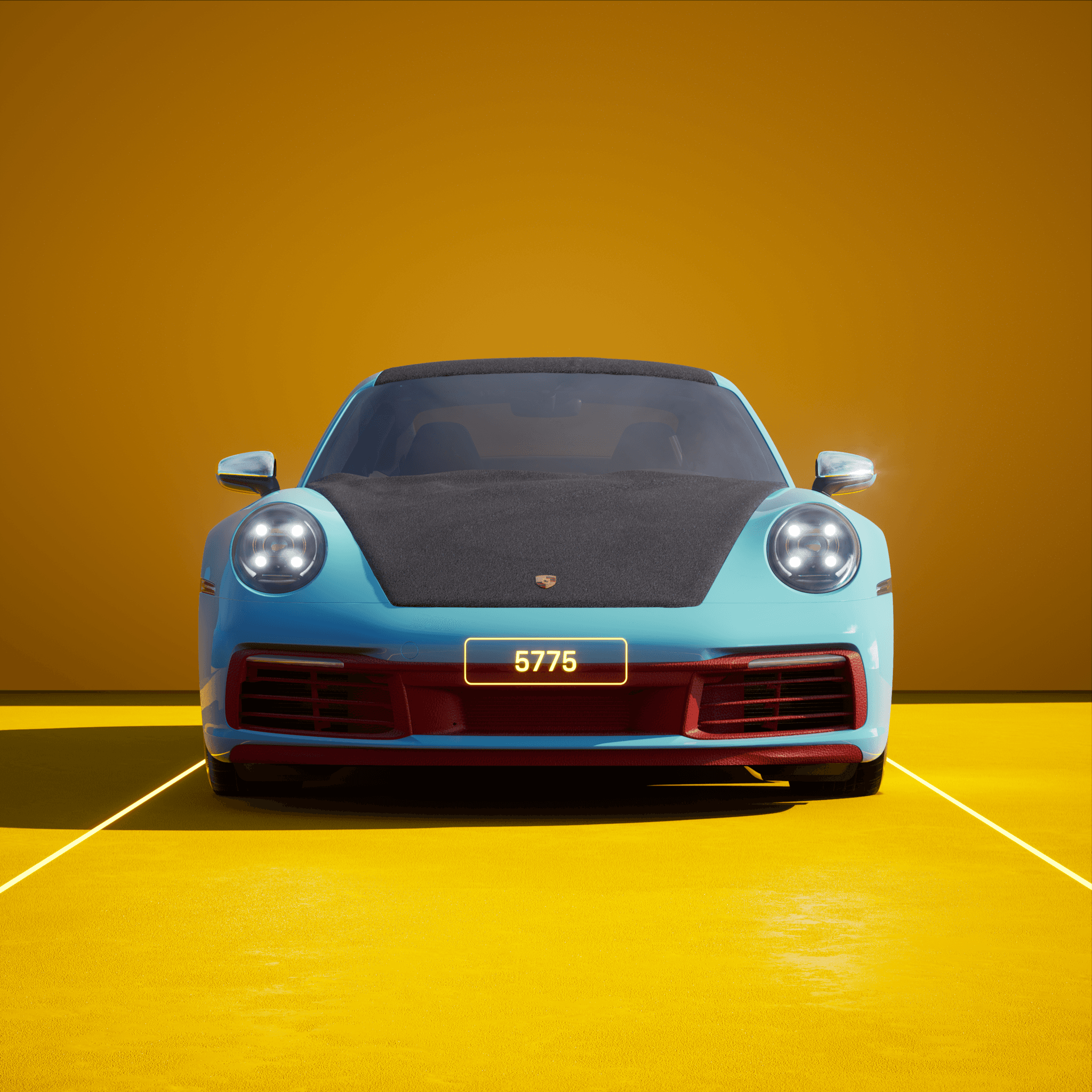 The PORSCHΞ 911 5775 image in phase