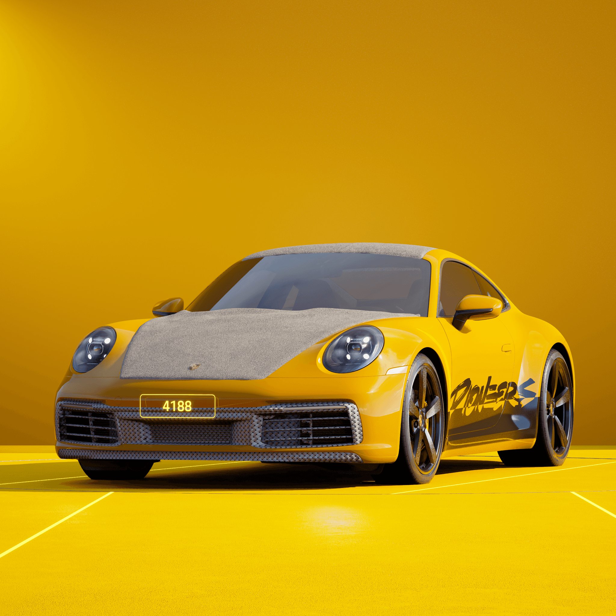 The PORSCHΞ 911 4188 image in phase